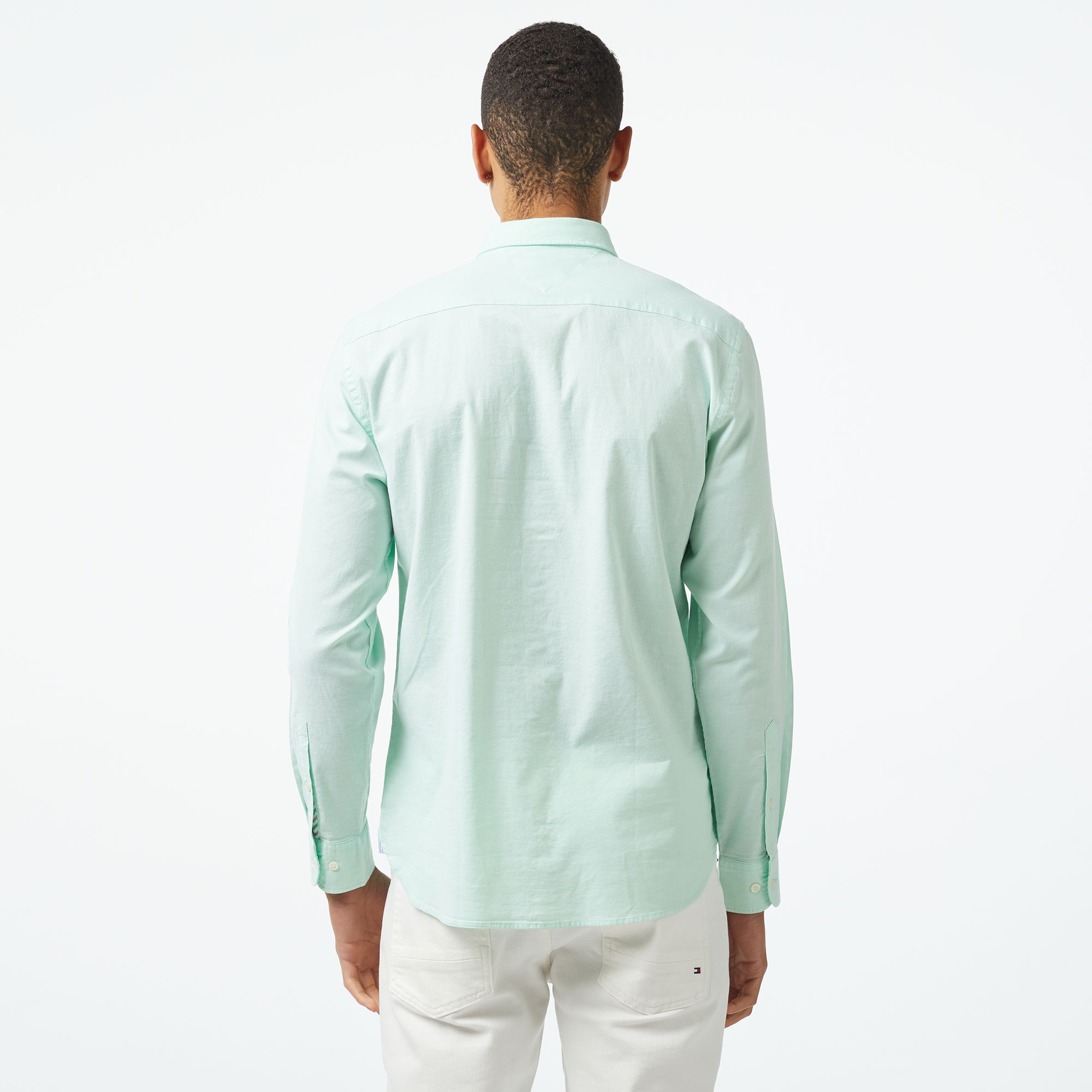 Tommy Hilfiger Erkek Yeşil Gömlek
