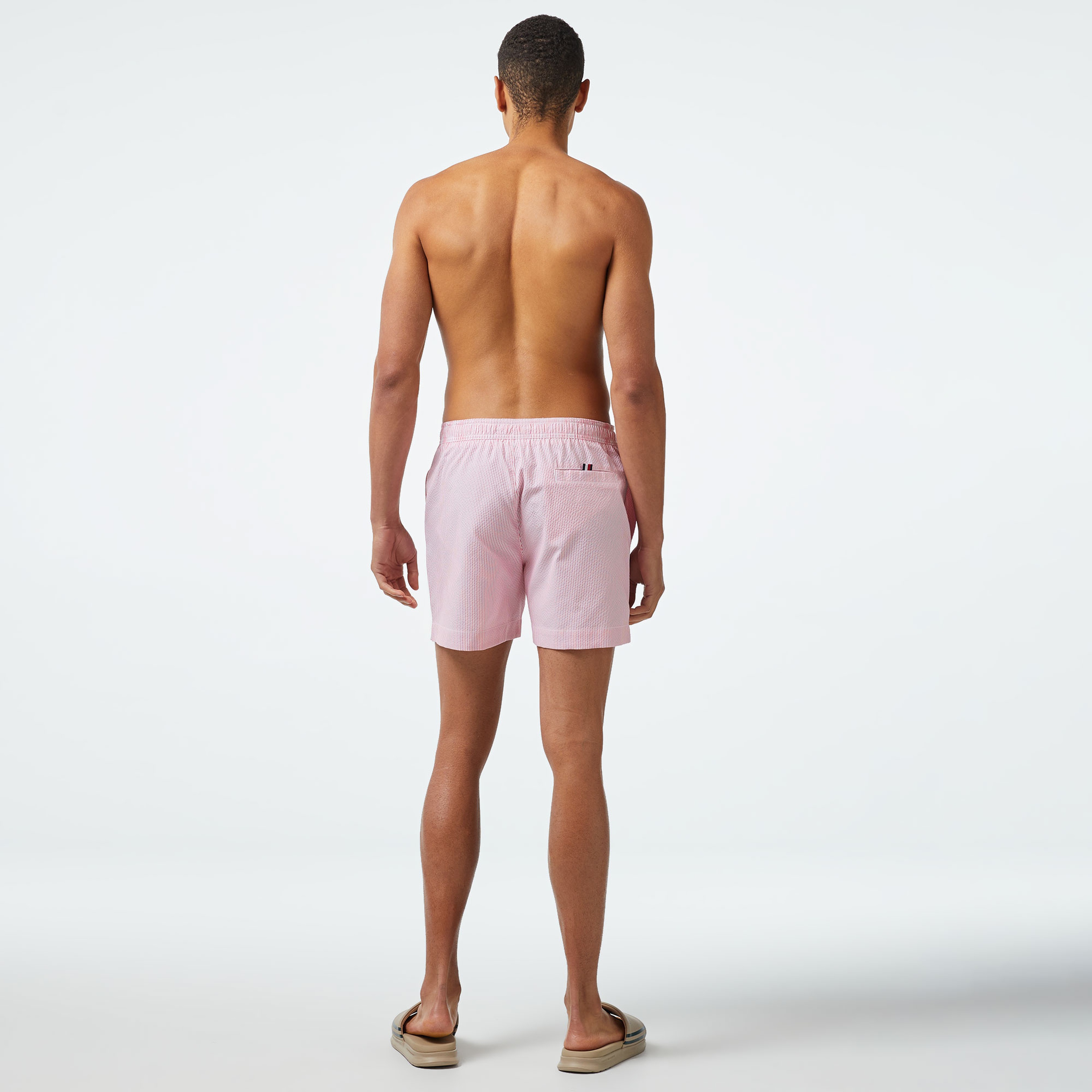 Tommy Hilfiger Erkek Pembe Mayo Şort