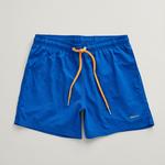 GANT Erkek Mavi Regular Fit Logolu Mayo Şort