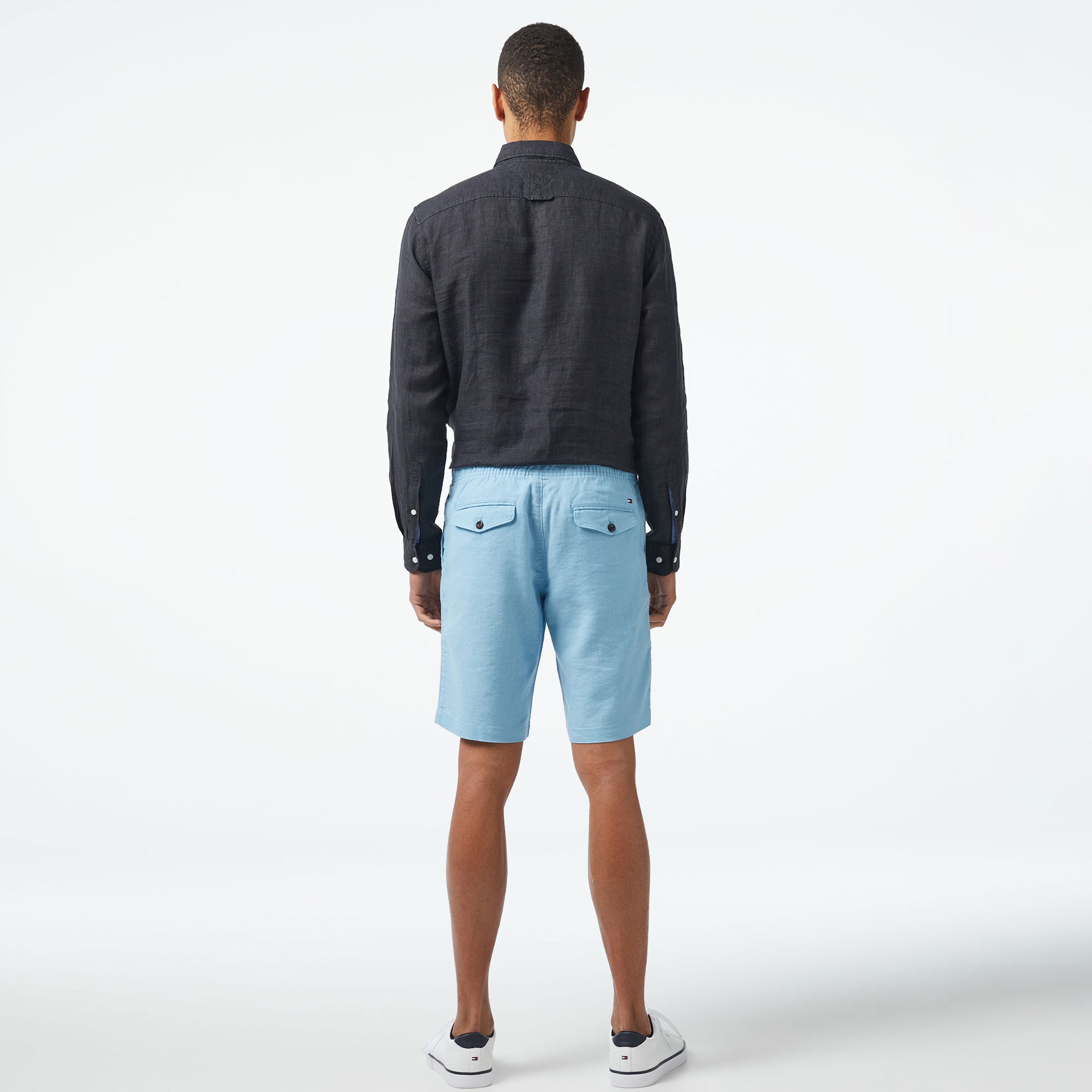 Tommy Hilfiger Erkek Mavi Şort