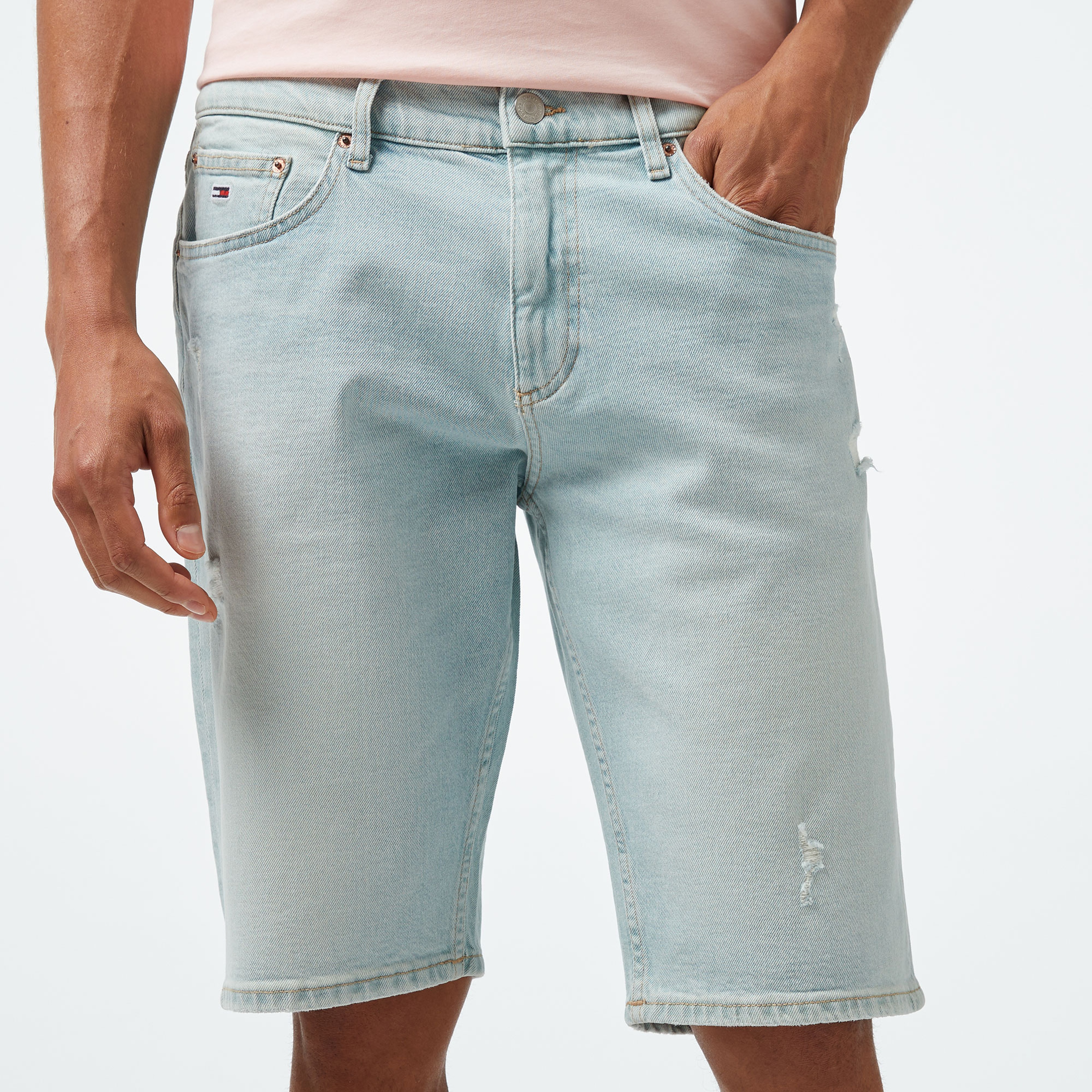 Tommy Hilfiger Erkek Mavi Şort