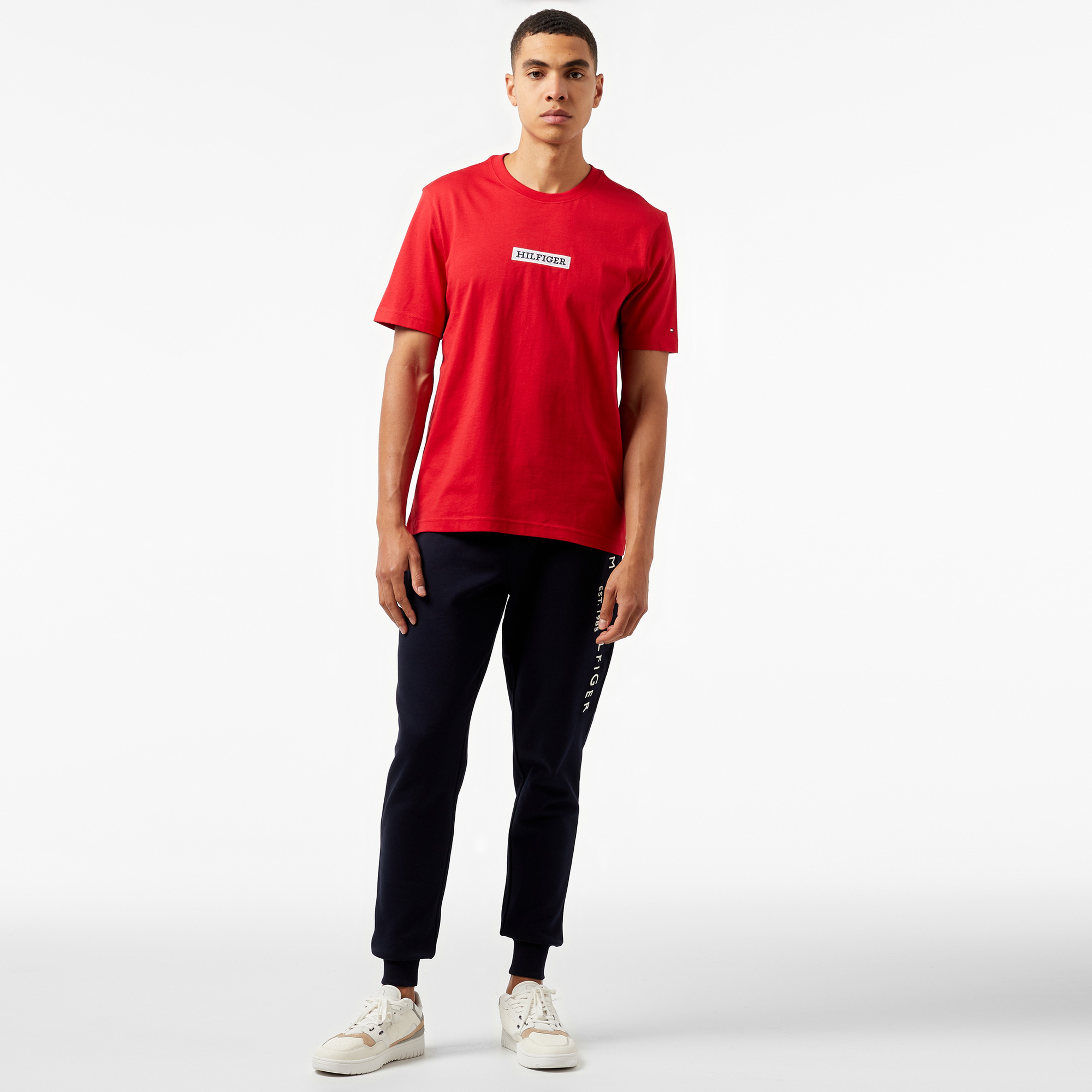 Tommy Hilfiger Erkek Kırmızı Tshirt