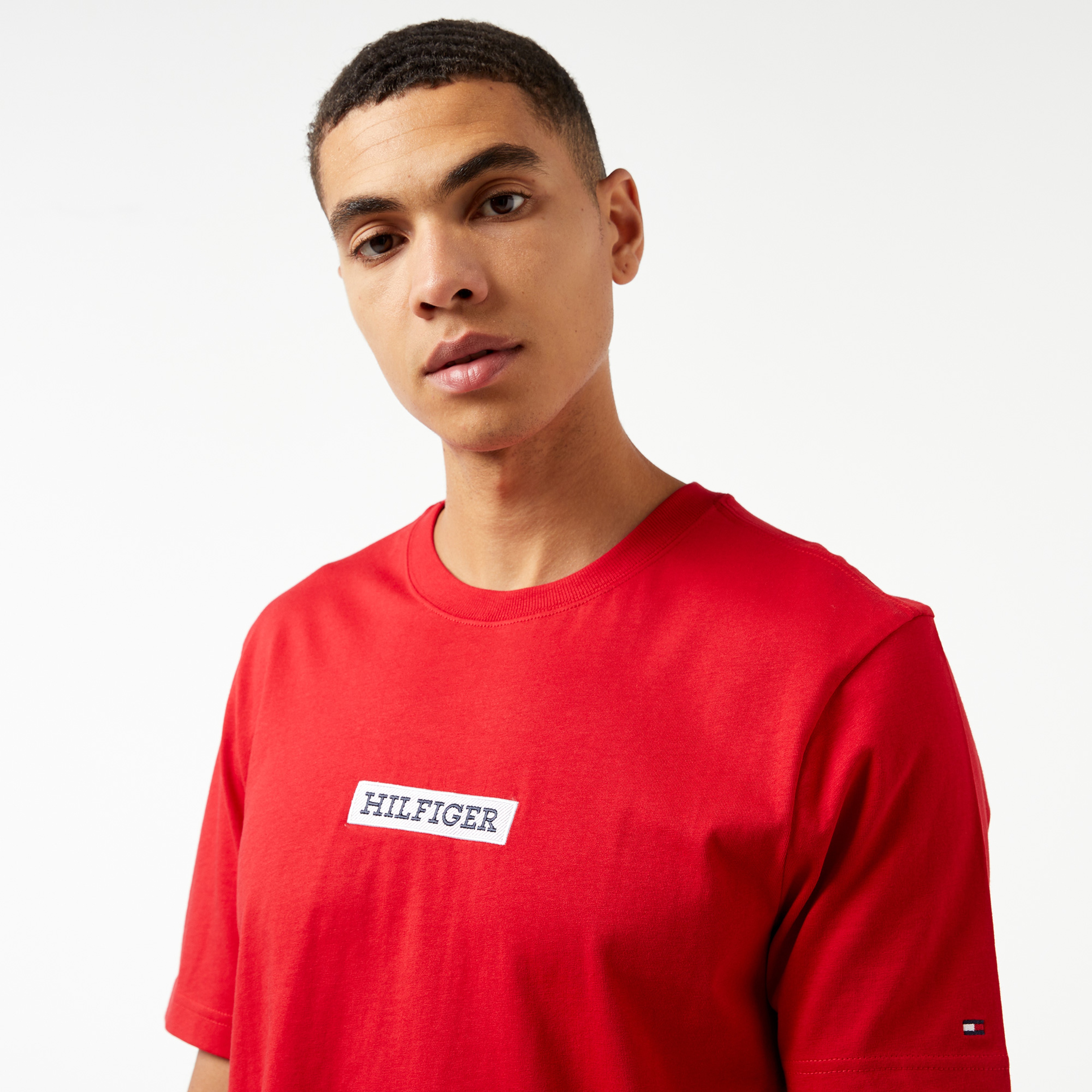 Tommy Hilfiger Erkek Kırmızı Tshirt