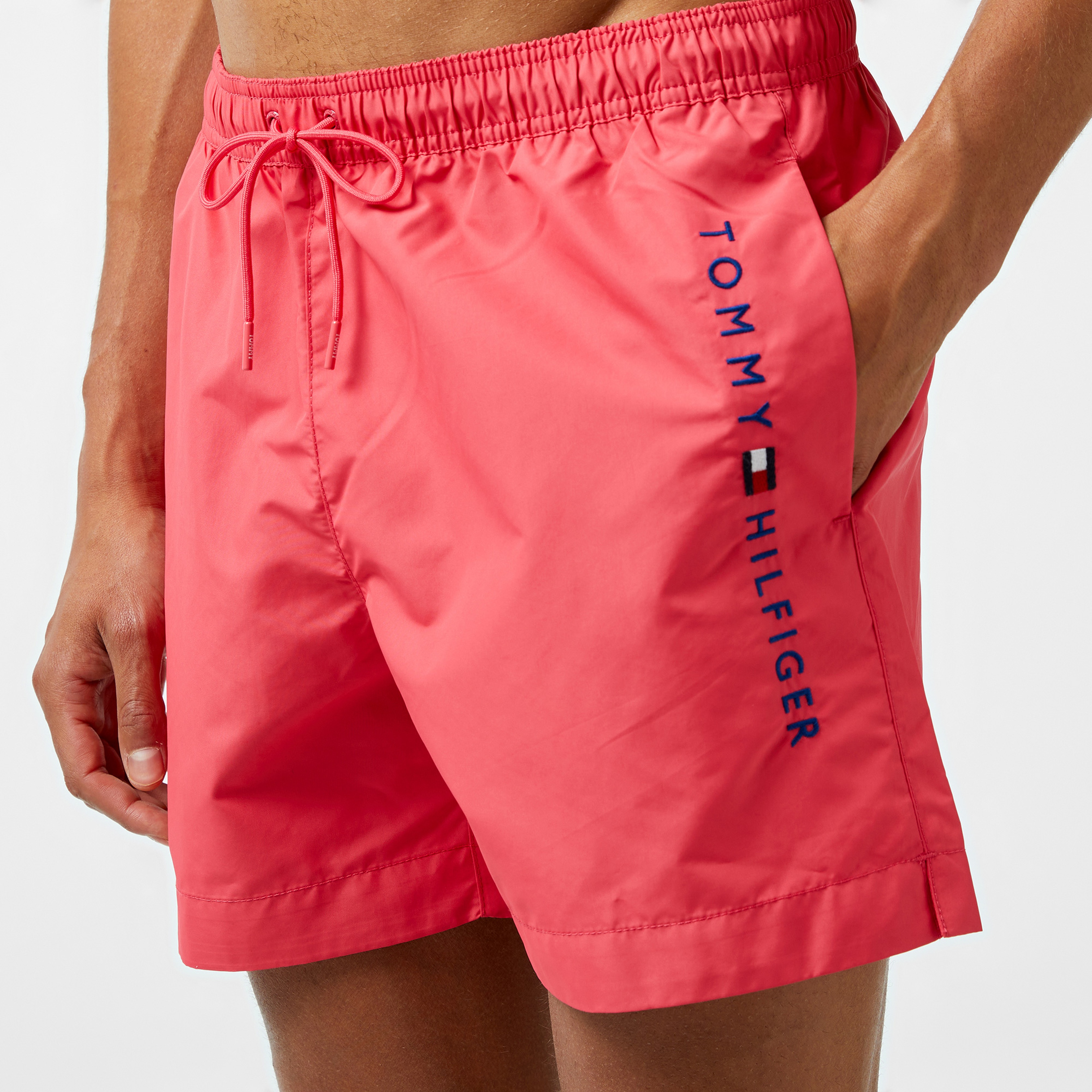 Tommy Hilfiger Erkek Pembe Mayo Şort