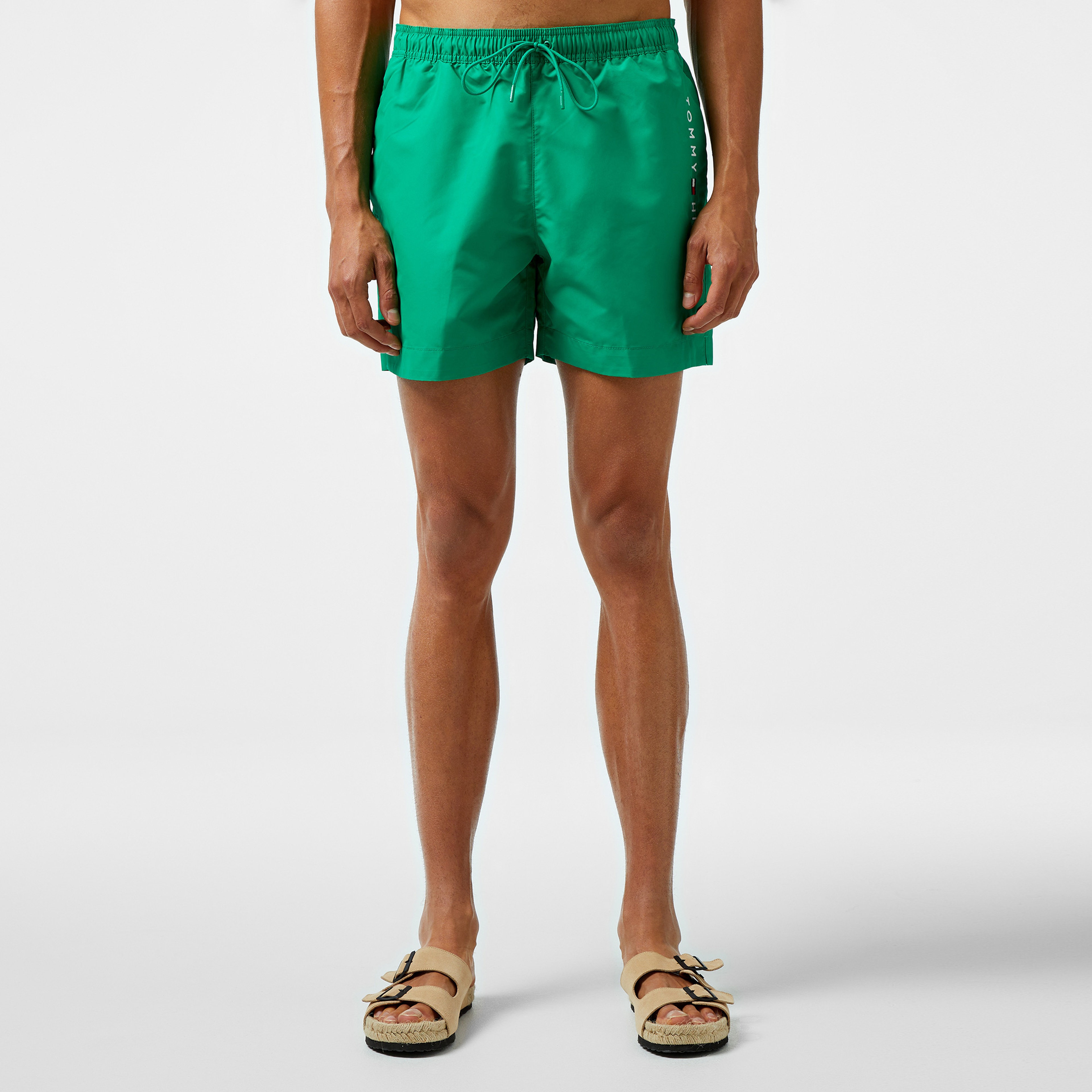 Tommy Hilfiger Erkek Yeşil Mayo Şort