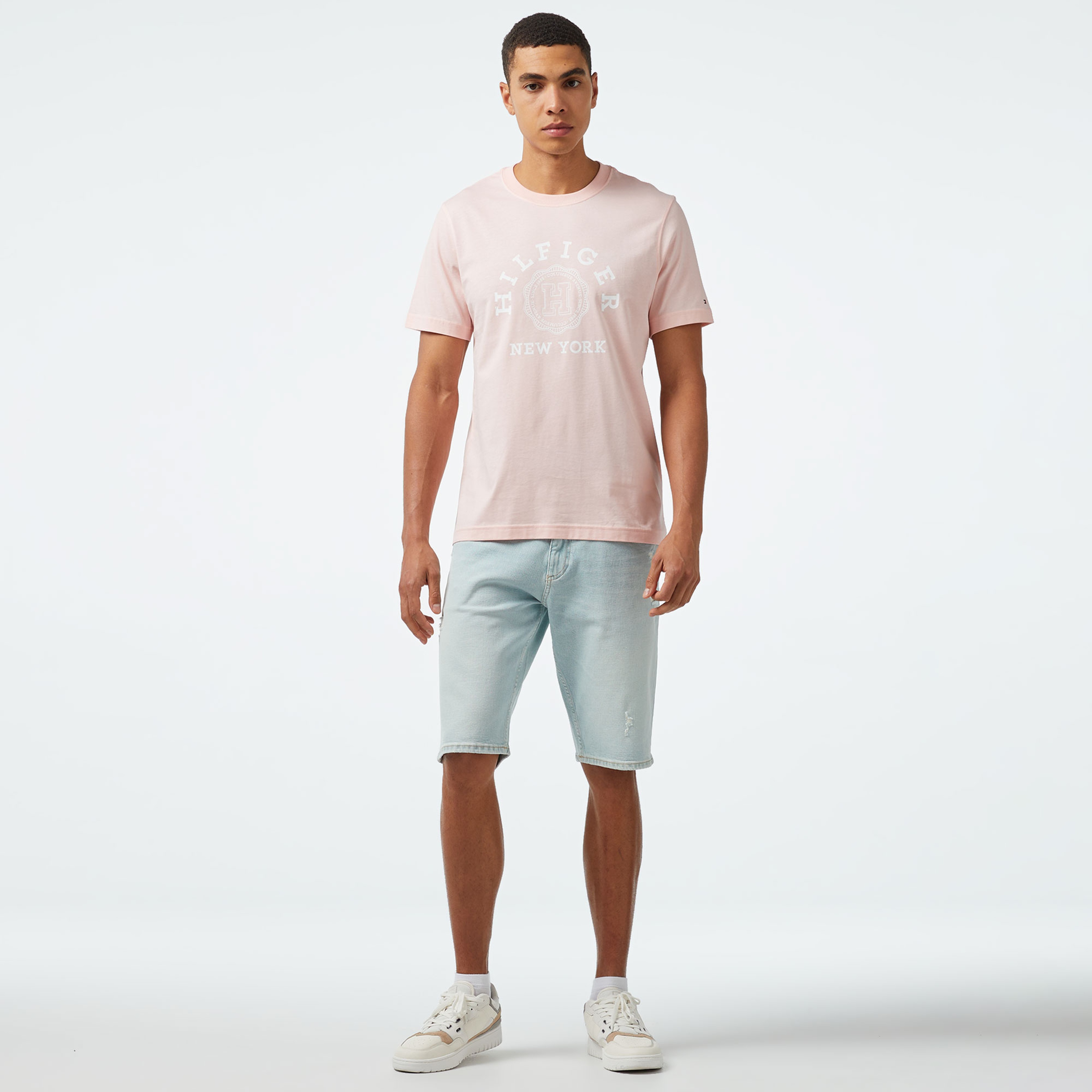 Tommy Hilfiger Erkek Mavi Şort