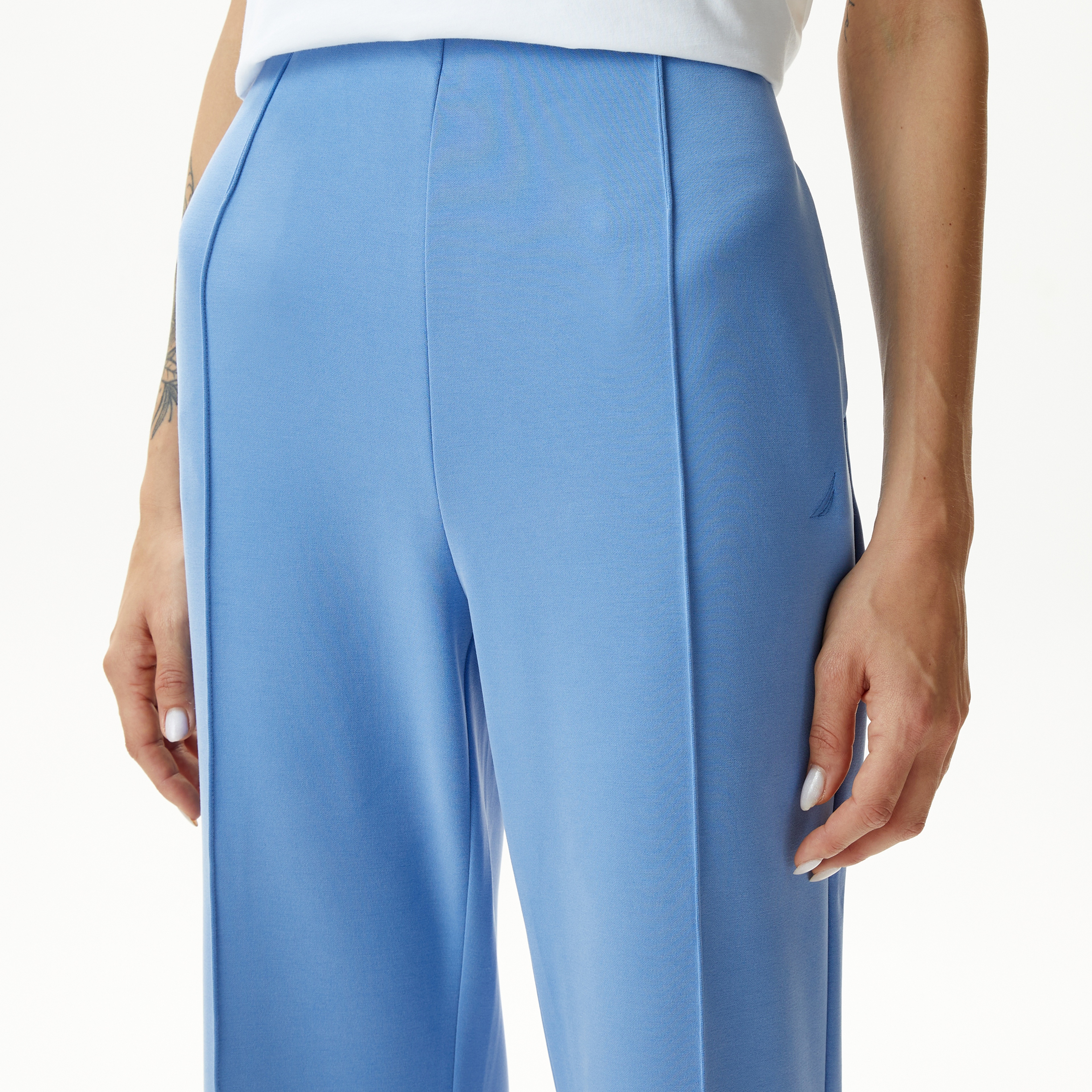 Nautica Kadın Mavi Standart Fit Eşofman Altı