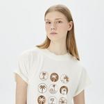 Nautica Kadın Beyaz Relaxed Fit T-Shirt