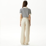 Nautica Kadın Beyaz Standart Fit Pantolon