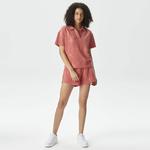 Nautica Kadın Kiremit Relaxed Fit Polo Yaka T-Shirt