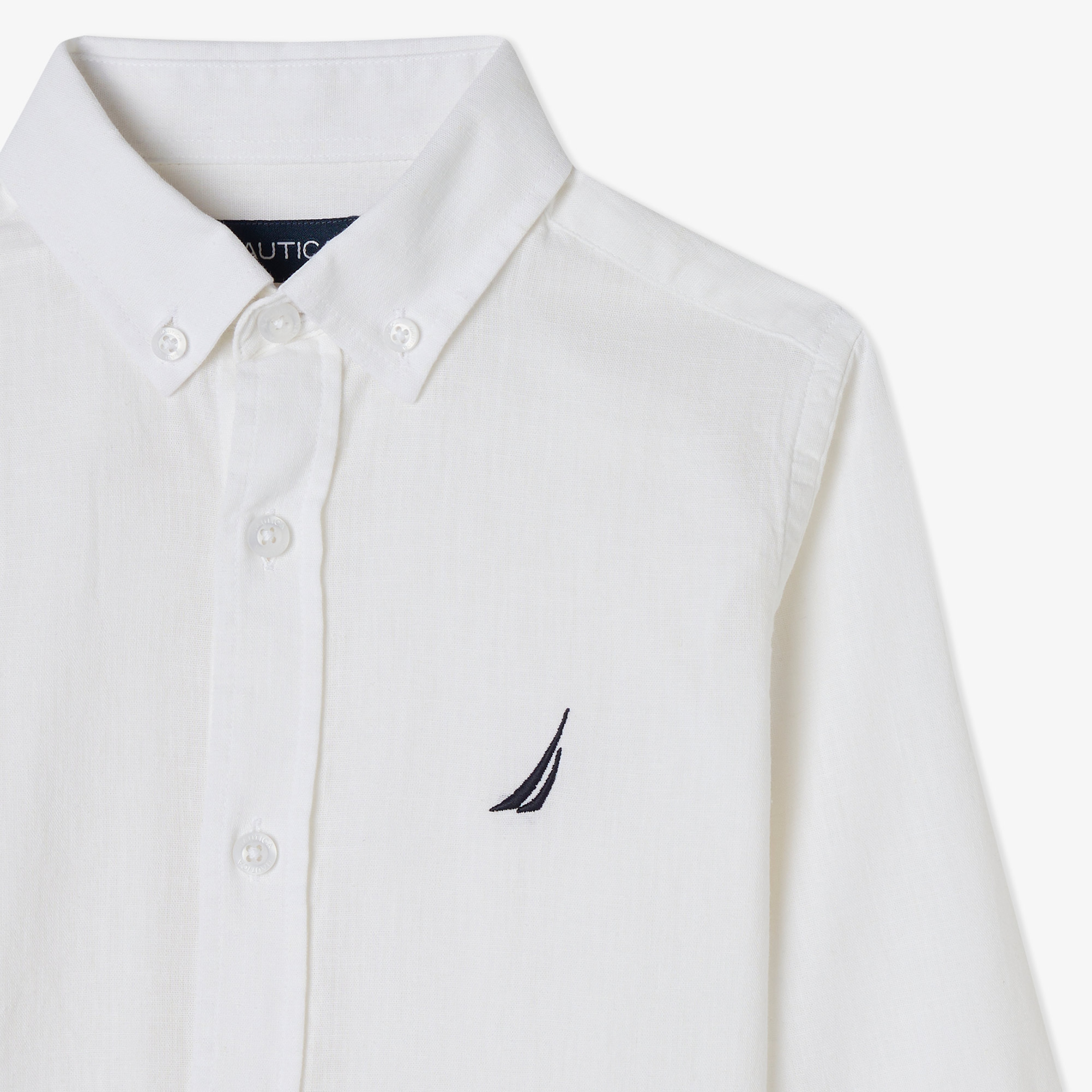 Nautica Erkek Çocuk Beyaz Gömlek