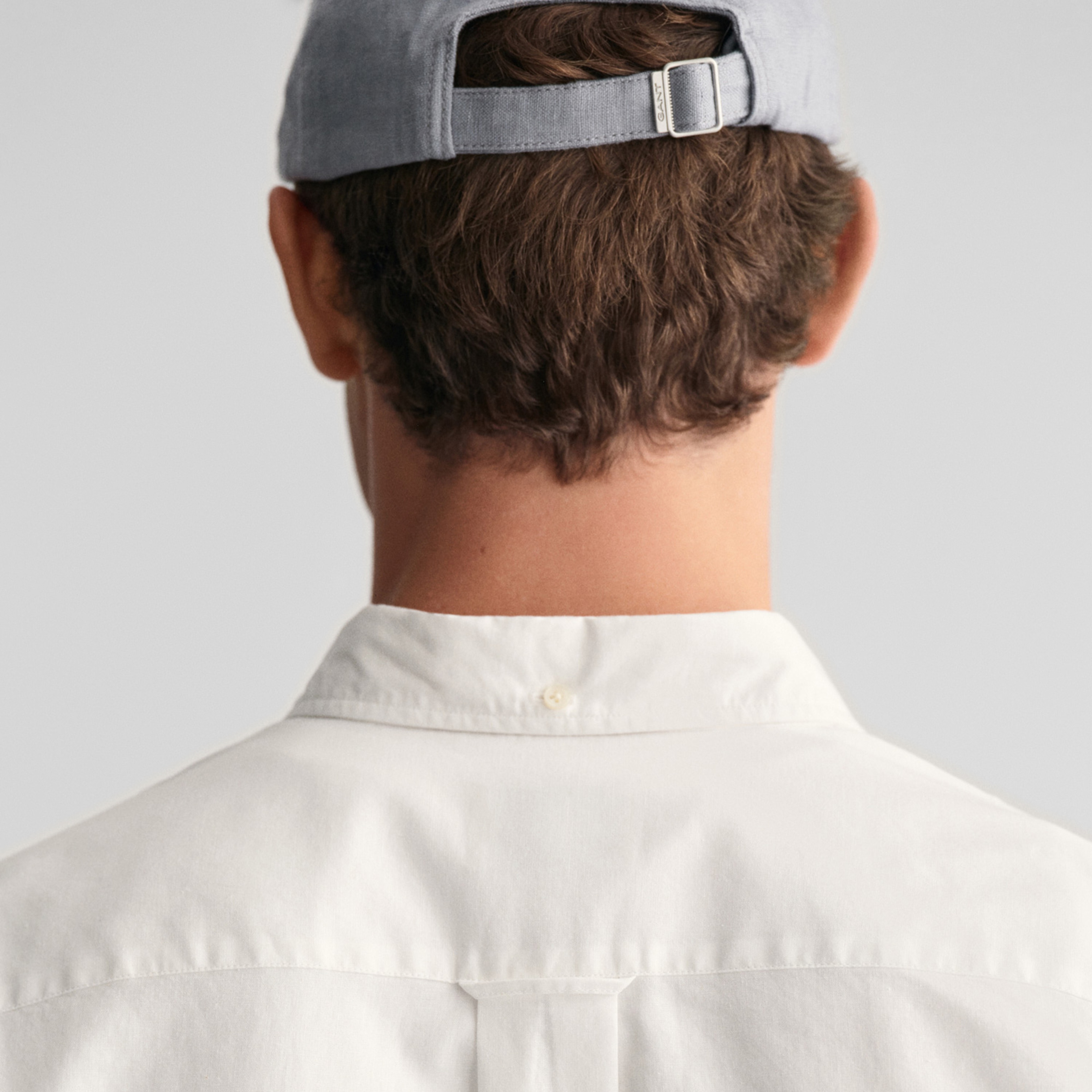 GANT Erkek Beyaz Regular Fit Düğmeli Yaka Gömlek