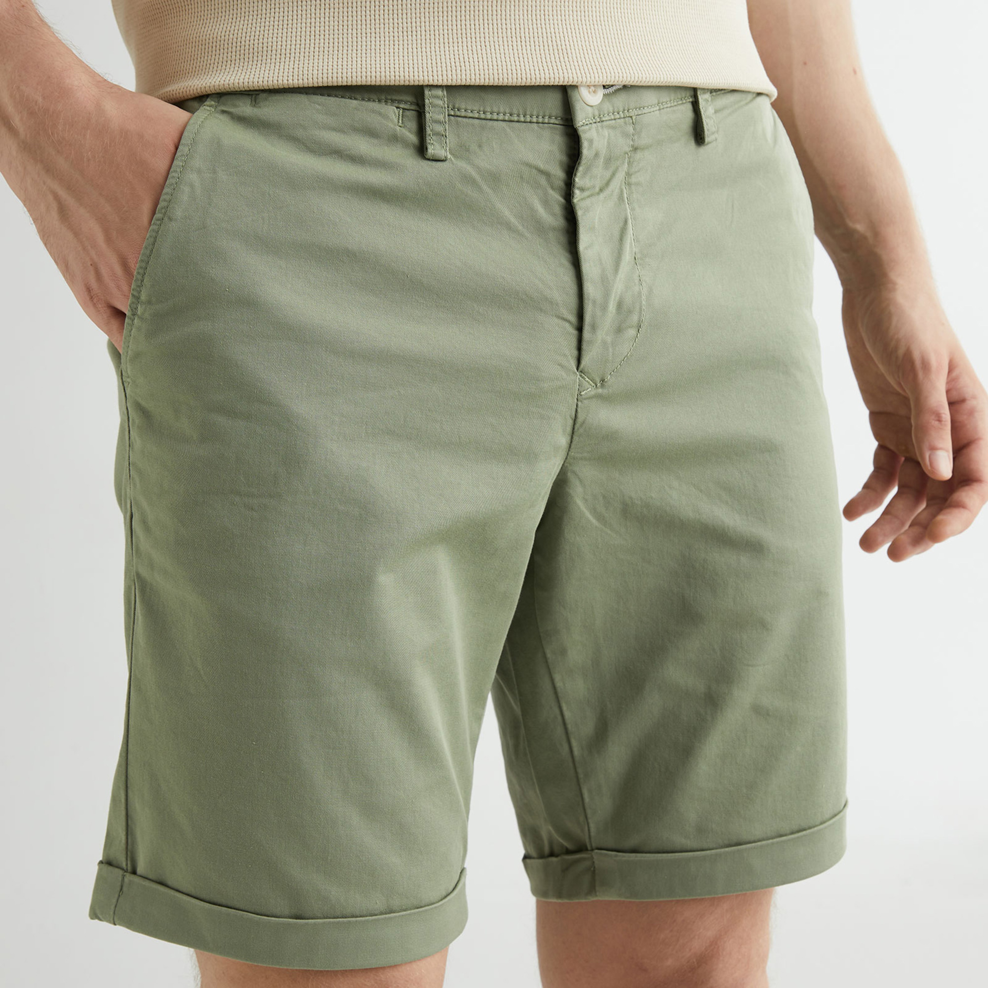 GANT Erkek Yeşil Regular Fit Şort