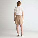 GANT Kadın Bej Regular Fit Logolu Şort