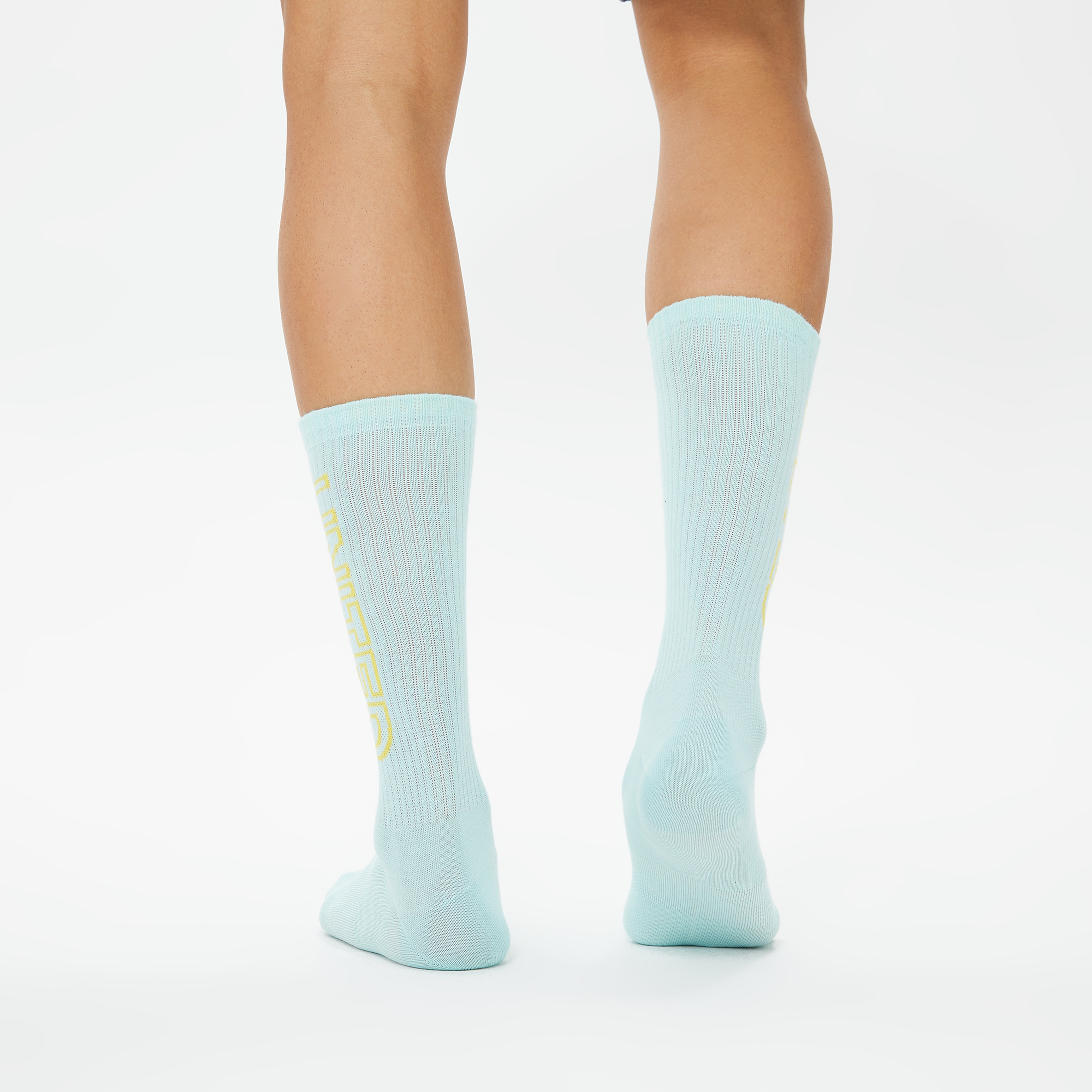 UNITED4 Unisex Sarı/Mavi 3'lü Çorap