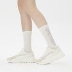 UNITED4 Unisex Turuncu/Beyaz/Mor 3'lü Çorap