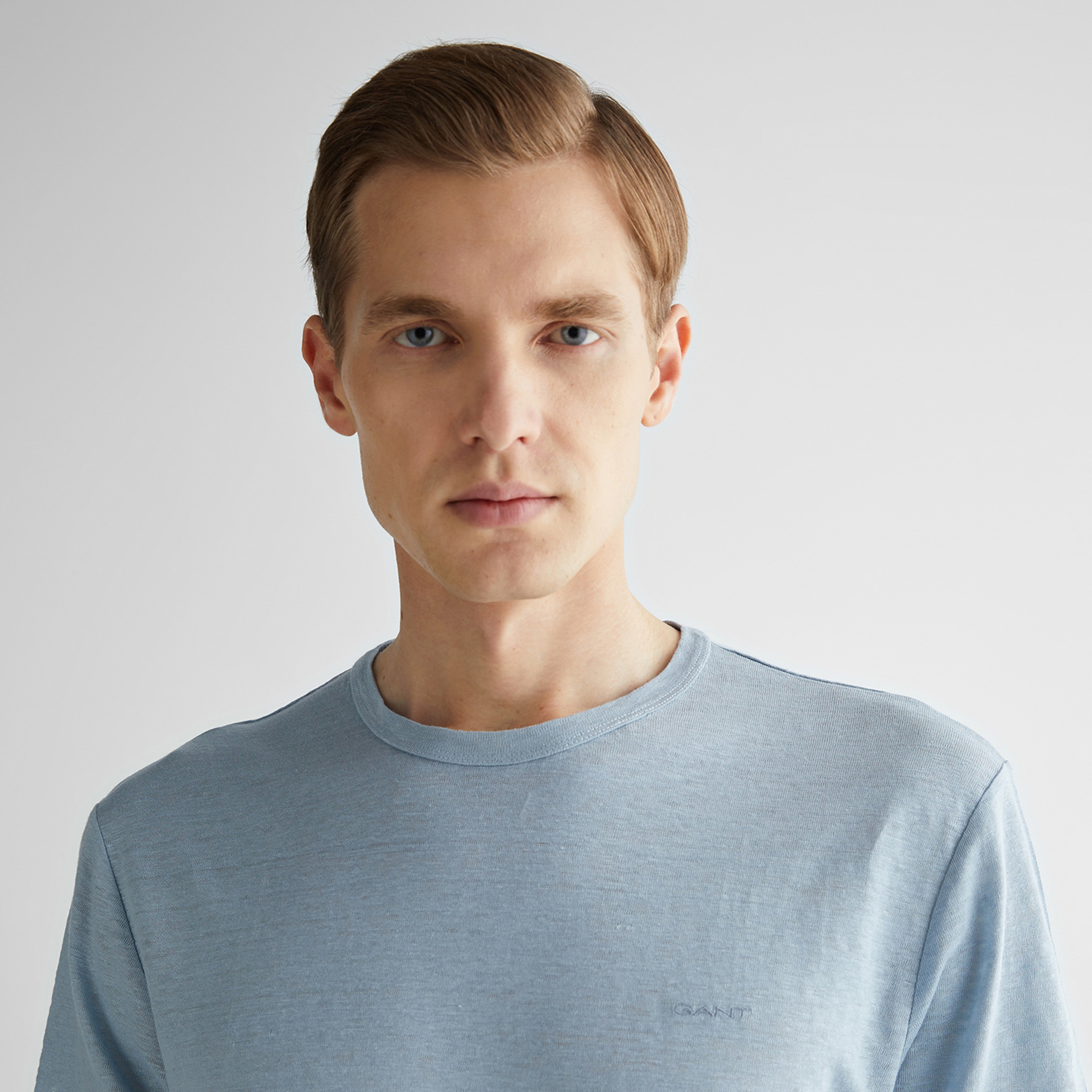 GANT Erkek Mavi Regular Fit T-Shirt