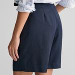 GANT Kadın Lacivert Relaxed Fit Şort