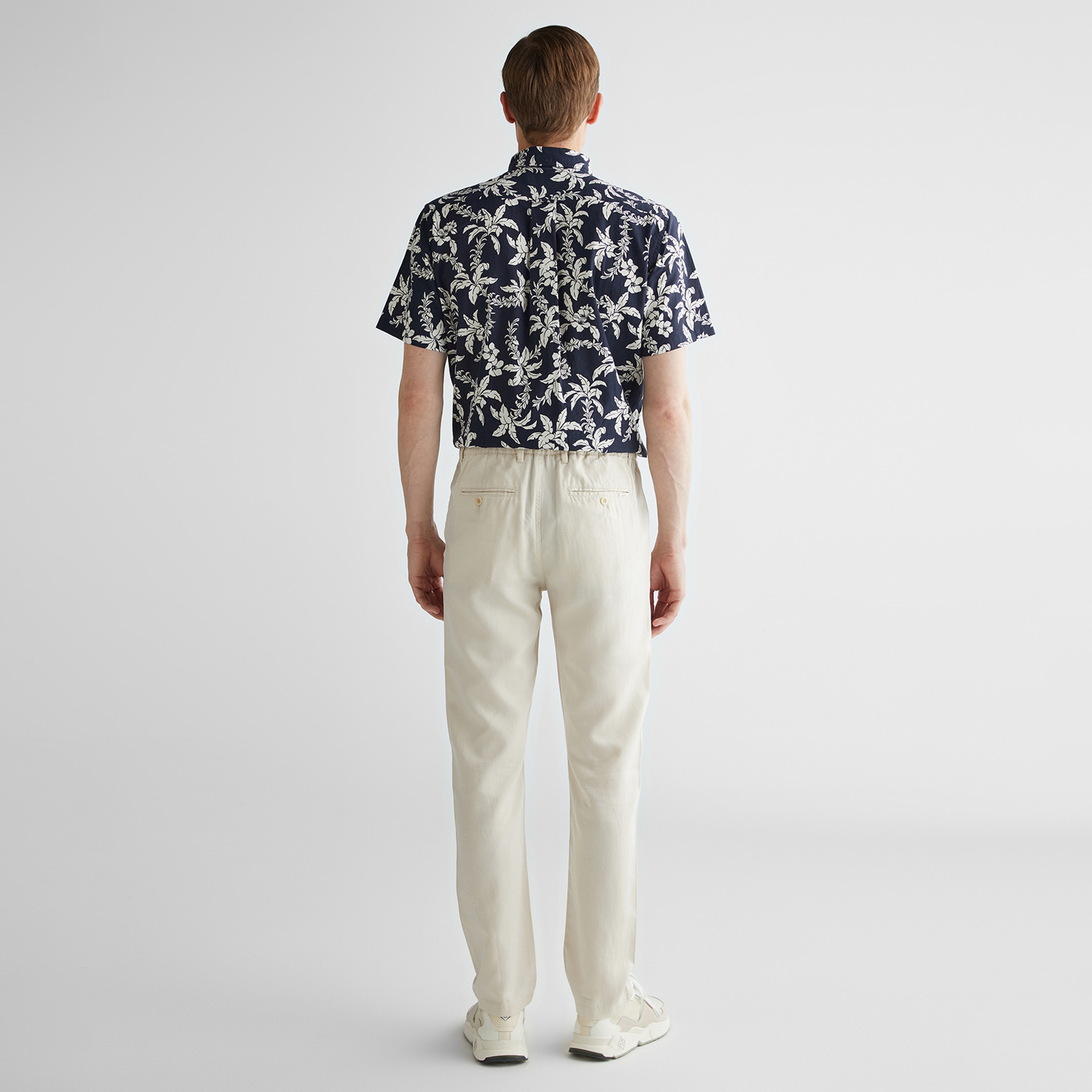 GANT Erkek Krem Regular Fit Pantolon