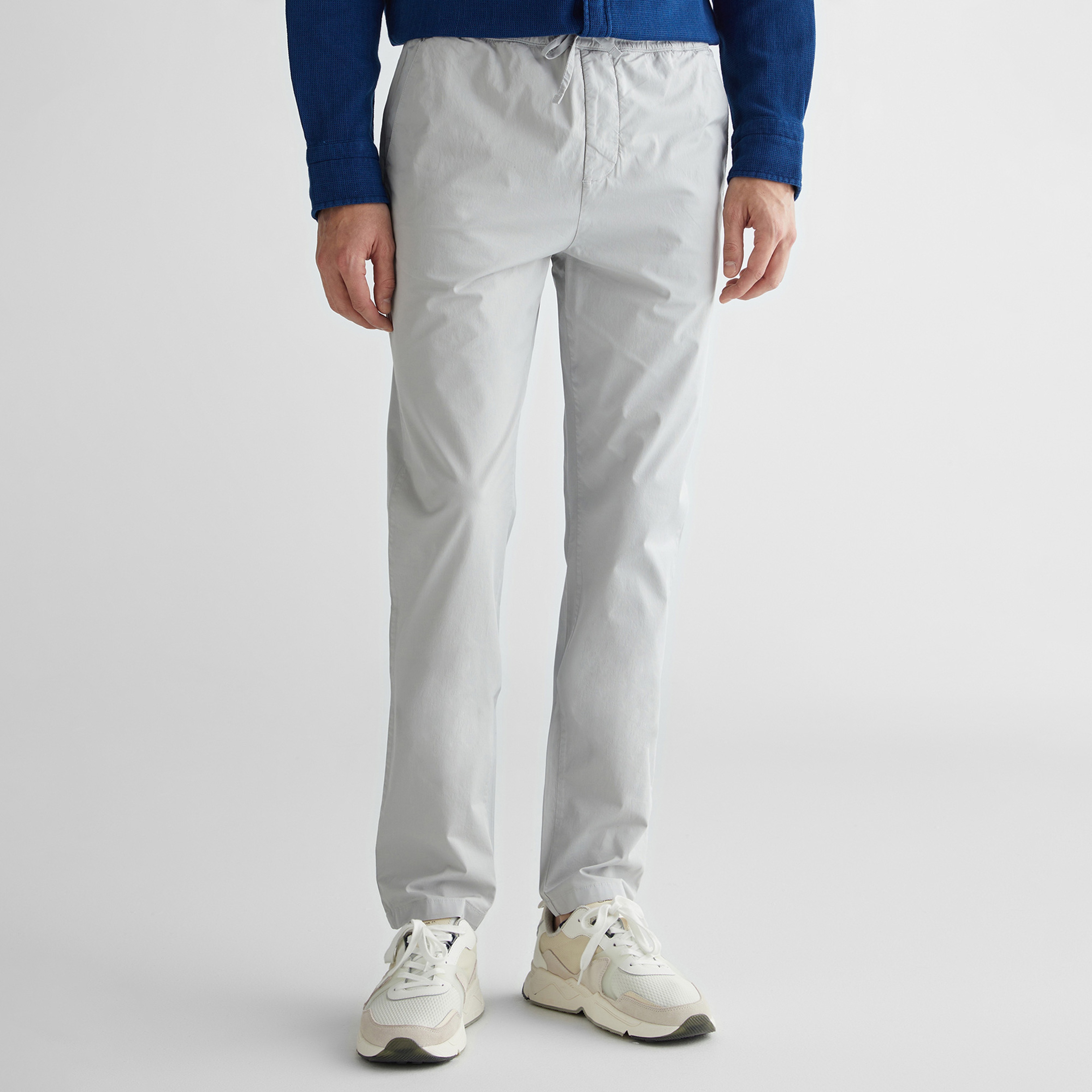 GANT Erkek Gri Regular Fit Pantolon