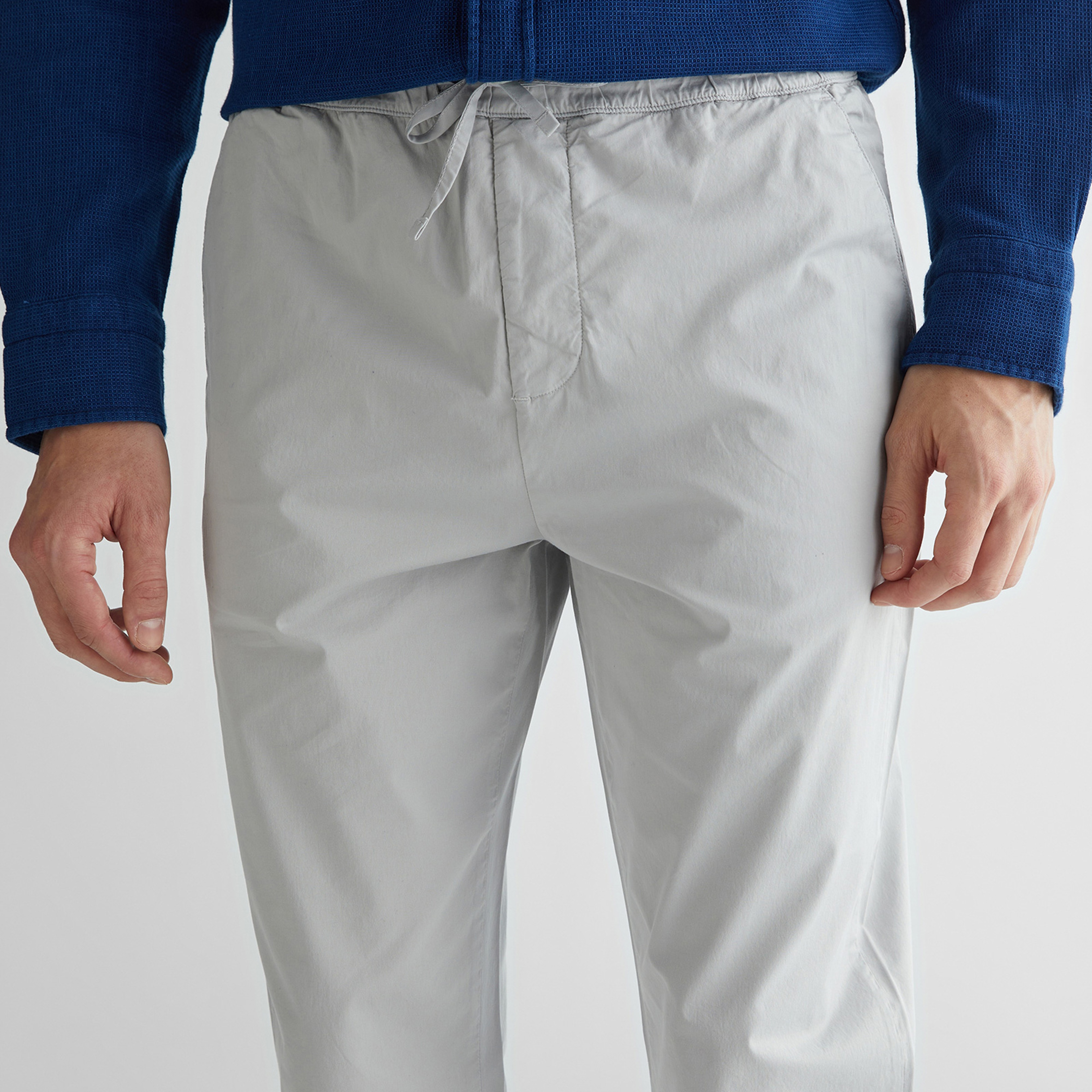 GANT Erkek Gri Regular Fit Pantolon