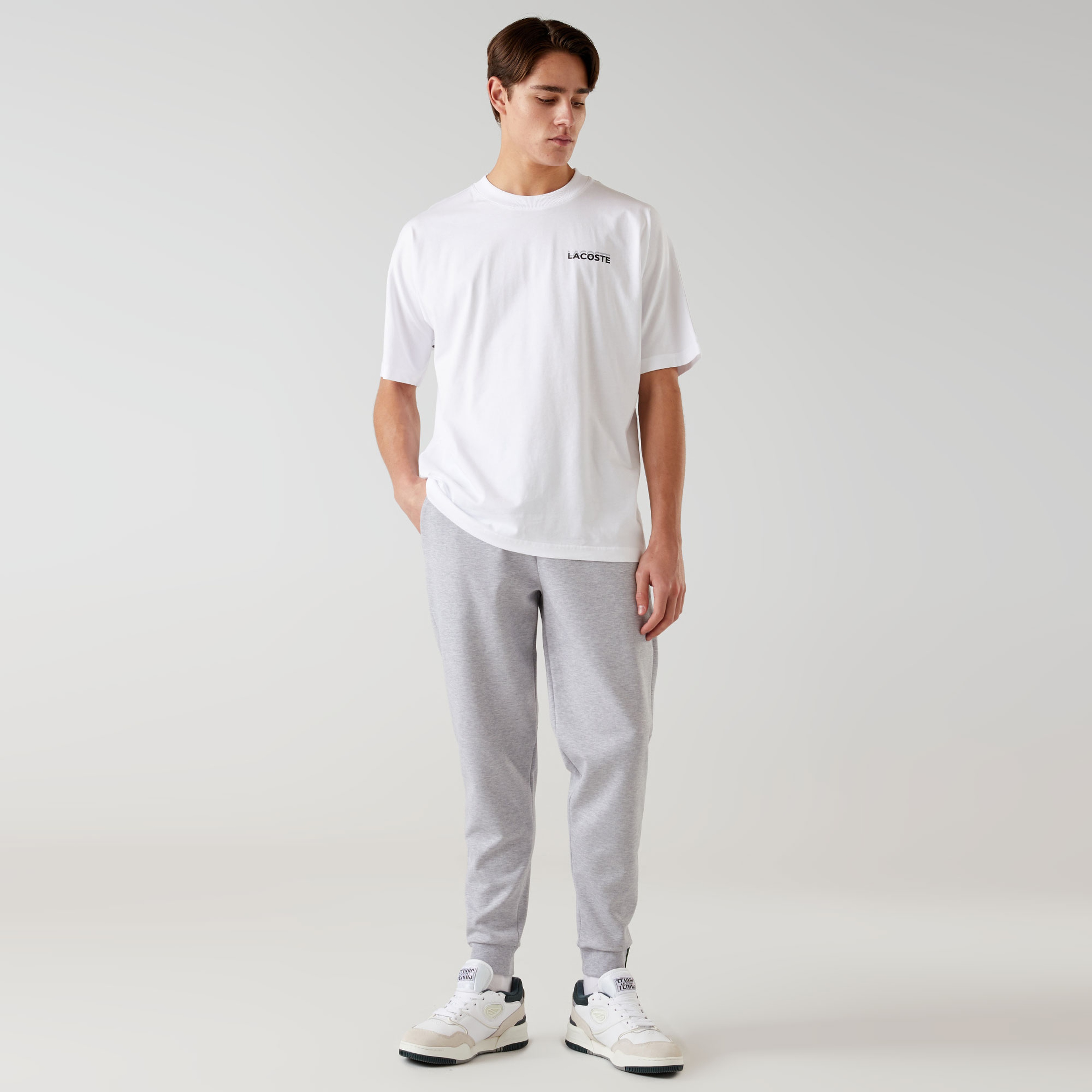 Lacoste Erkek Gri Eşofman Altı