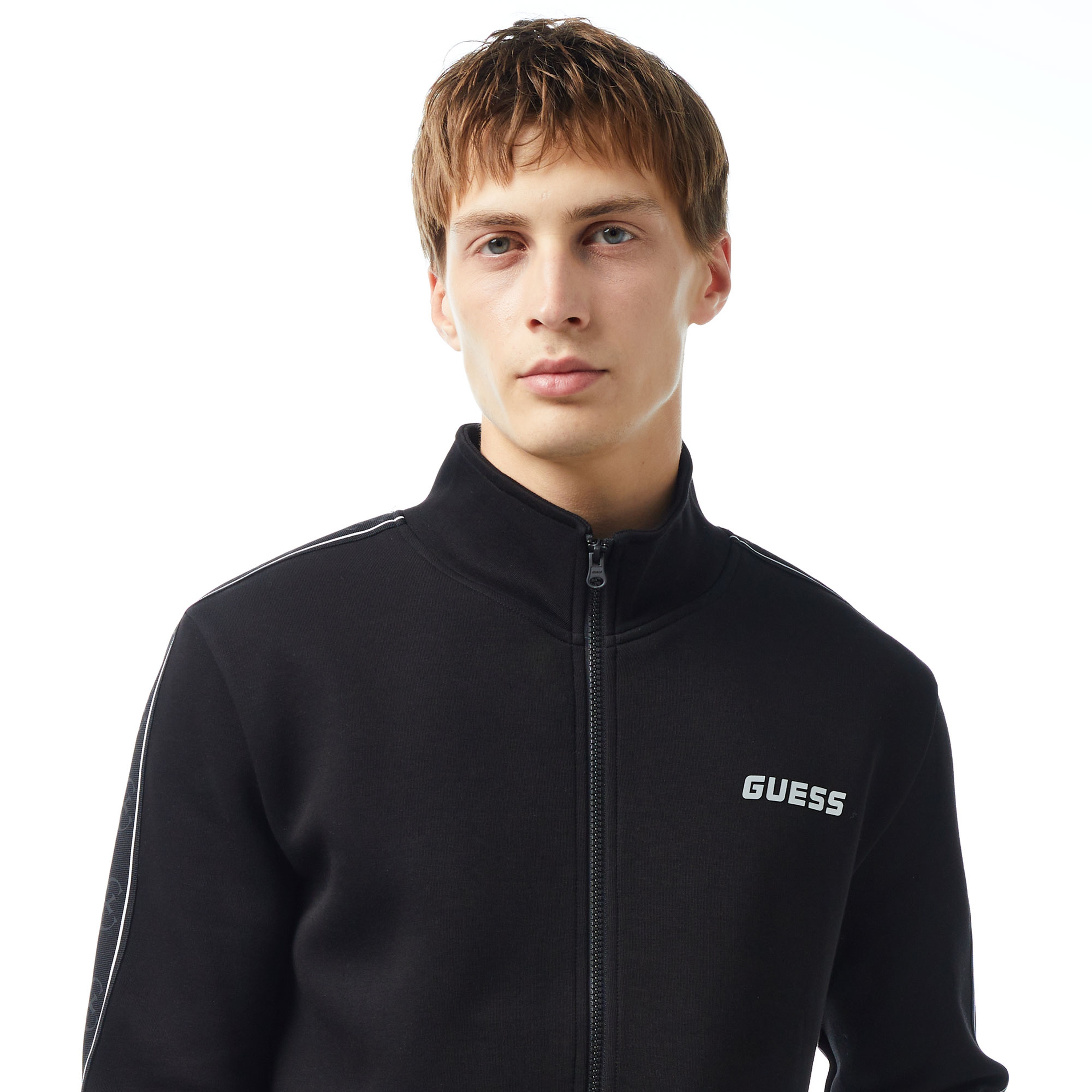 Guess Erkek Siyah Sweatshirt