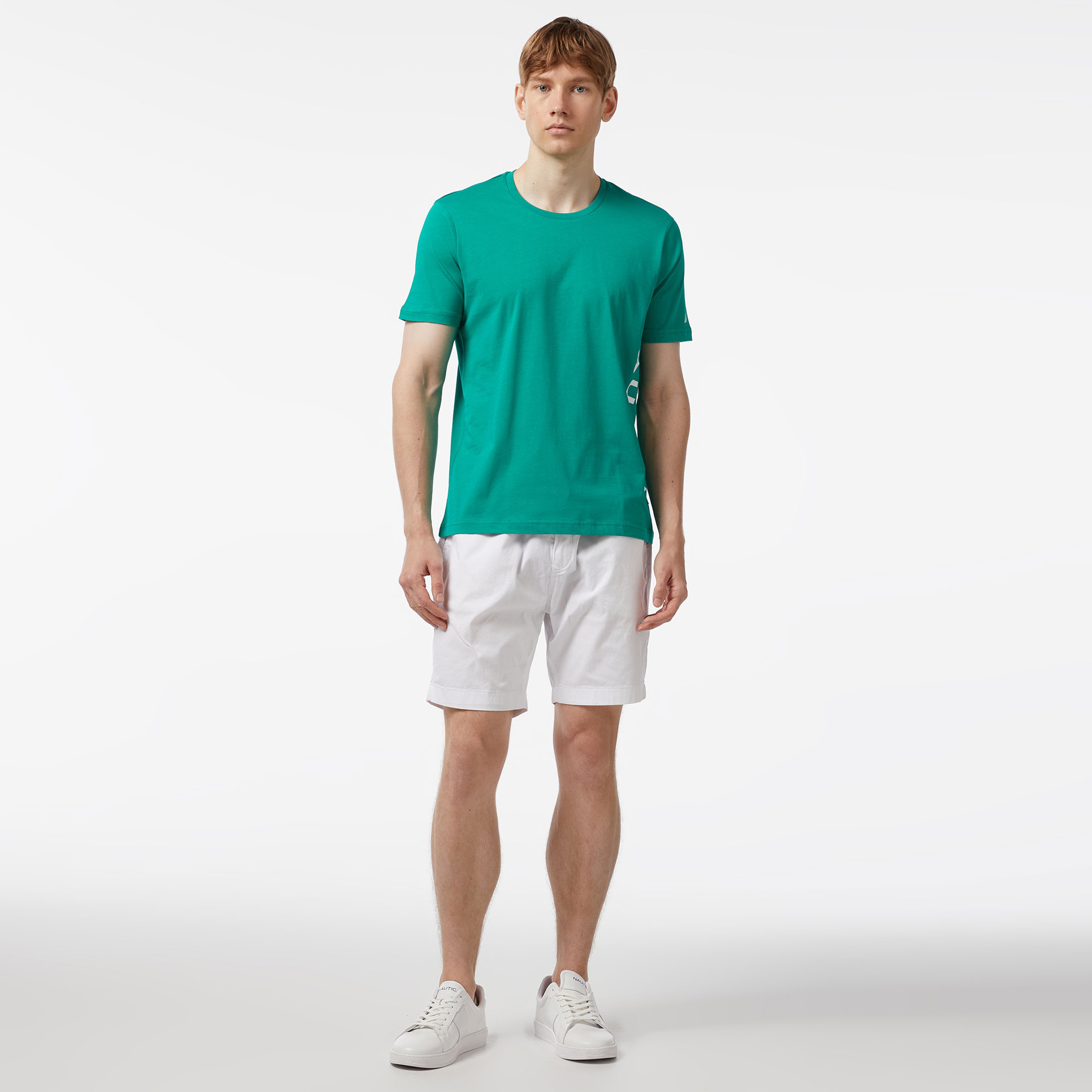 Nautica Erkek Yeşil Standart Fit T-Shirt