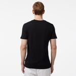 Nautica Erkek Siyah Standart Fit Kısa Kollu Baskılı T-Shirt