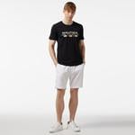 Nautica Erkek Siyah Standart Fit Kısa Kollu Baskılı T-Shirt