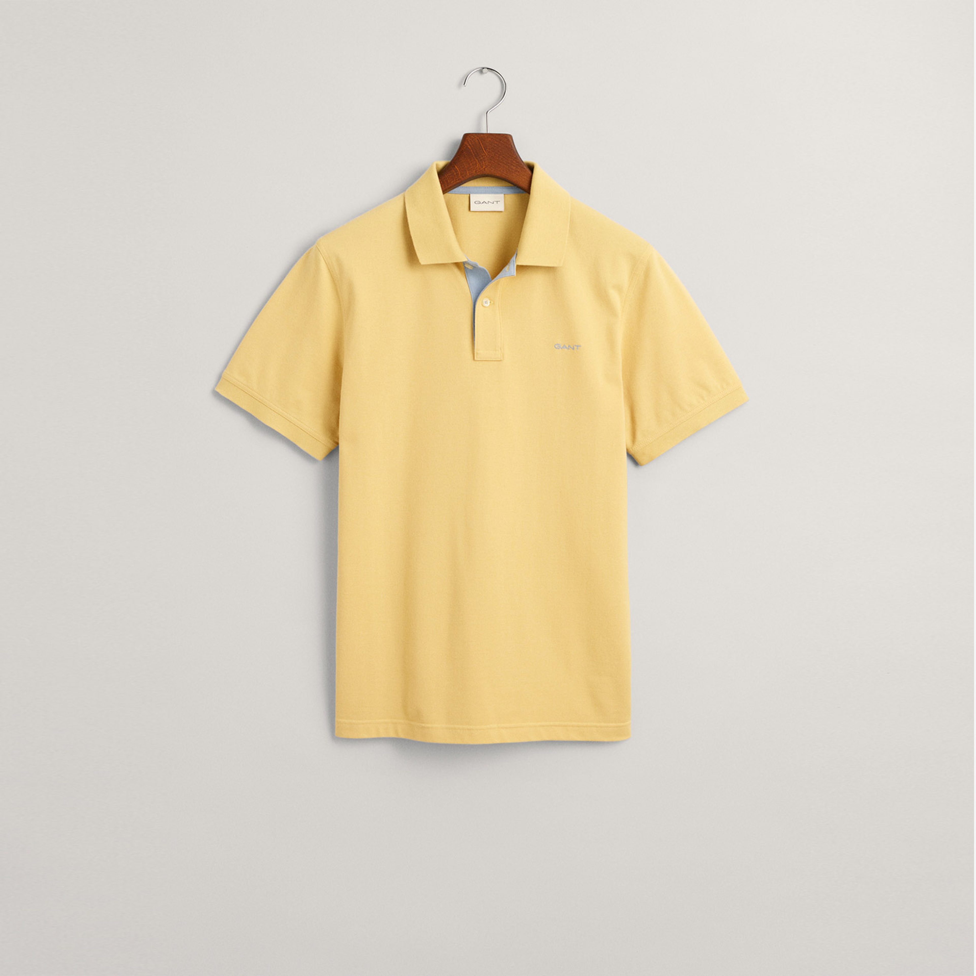 GANT Erkek Sarı Regular Fit Polo
