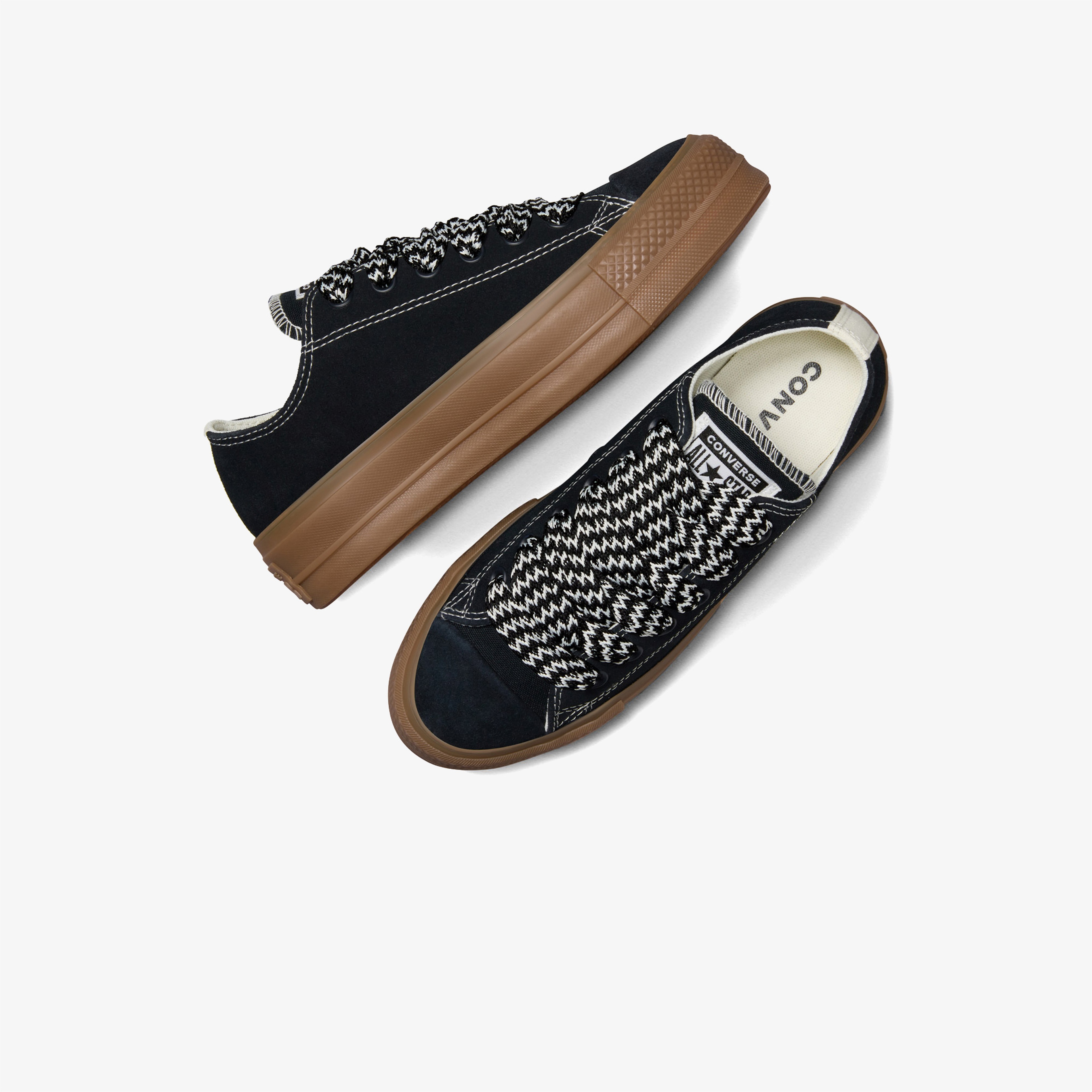 Converse Chuck Taylor All Star Lift Kadın Siyah Süet Platform Sneaker