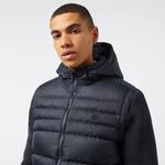 Erkek Kapüşonlu Lacivert Mont