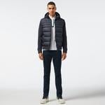 Erkek Kapüşonlu Lacivert Mont