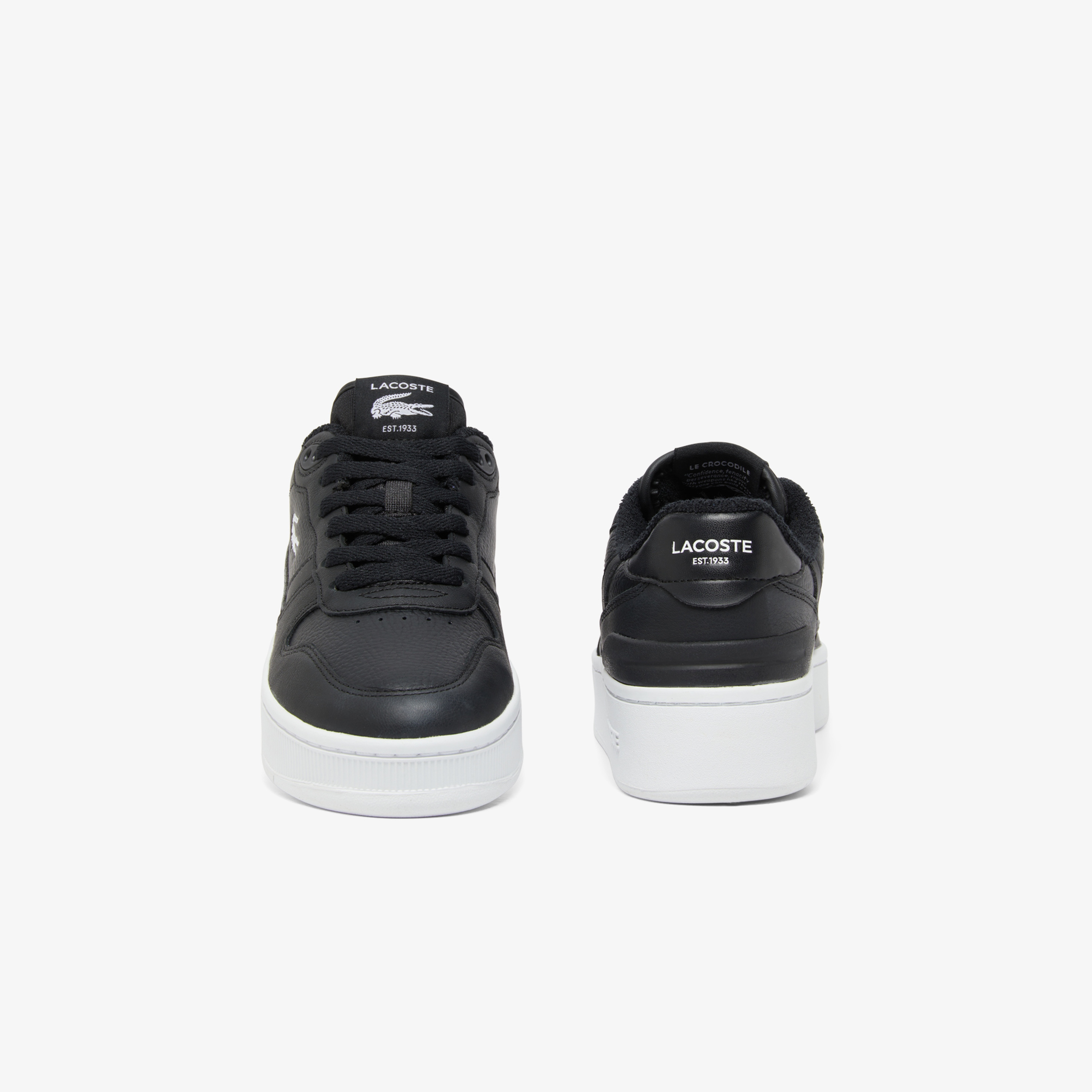 T-Clip Platform Kadın Siyah Sneaker