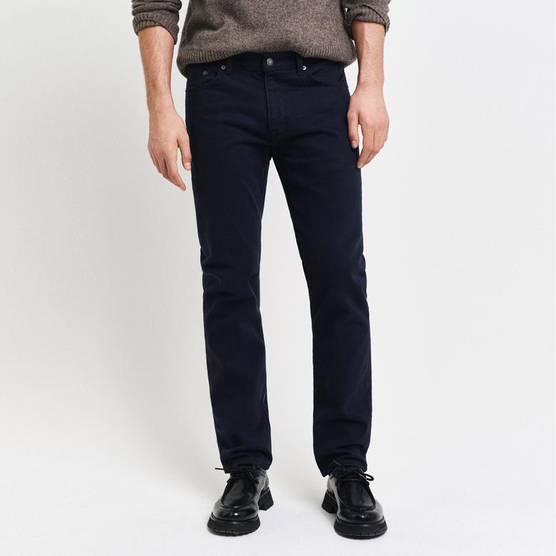 GANT Erkek Lacivert Regular Fit Pantolon