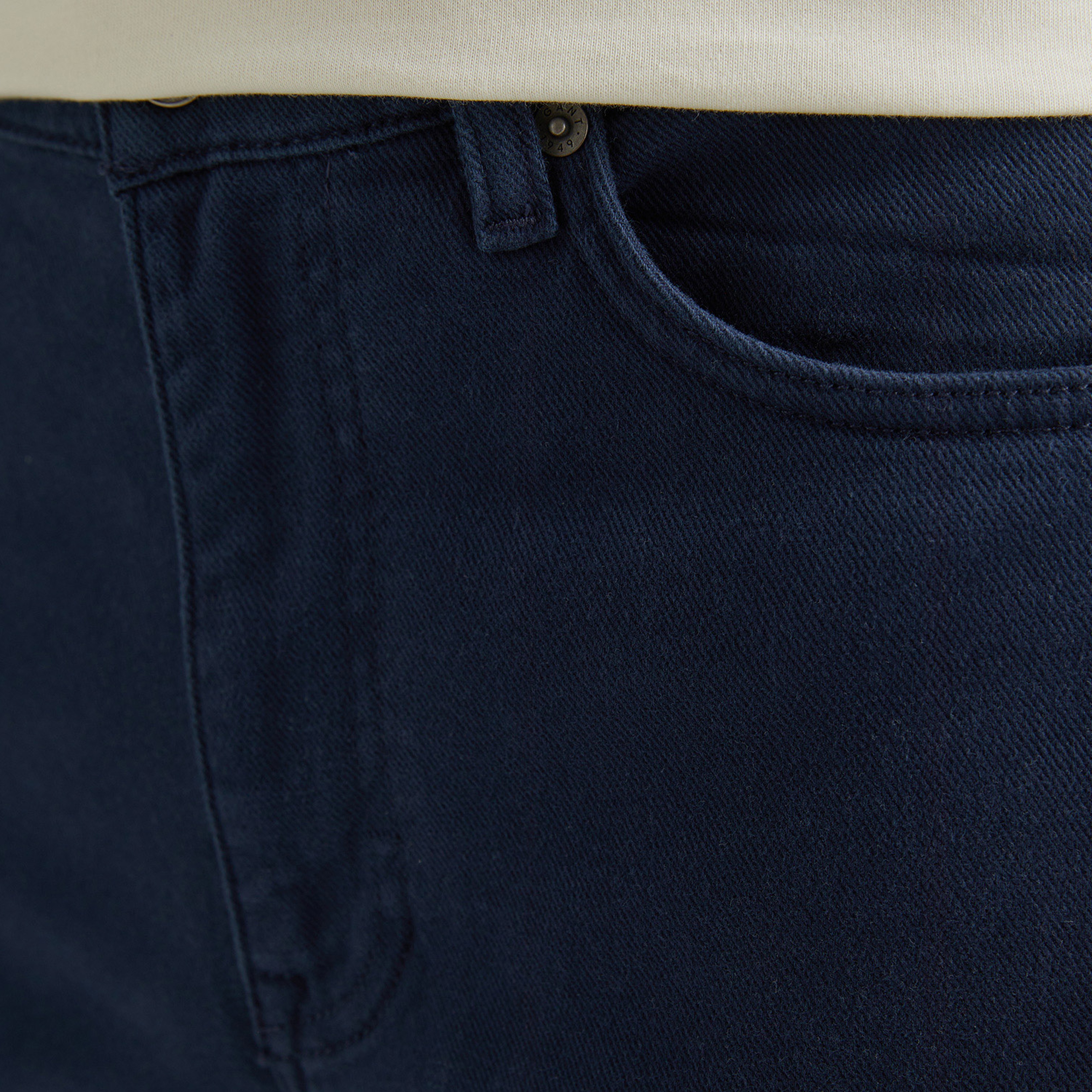 GANT Erkek Lacivert Regular Fit Pantolon