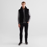 GANT Erkek Siyah Kapüşonlu Yelek