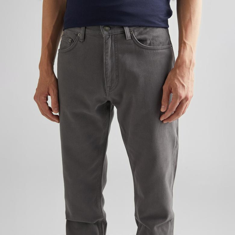 GANT Erkek Gri Regular Fit Pantolon