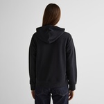GANT Kadın Siyah Relaxed Fit Kapüşonlu Sweatshirt