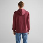 GANT Erkek Bordo Regular Fit Kapüşonlu Logolu Sweatshirt
