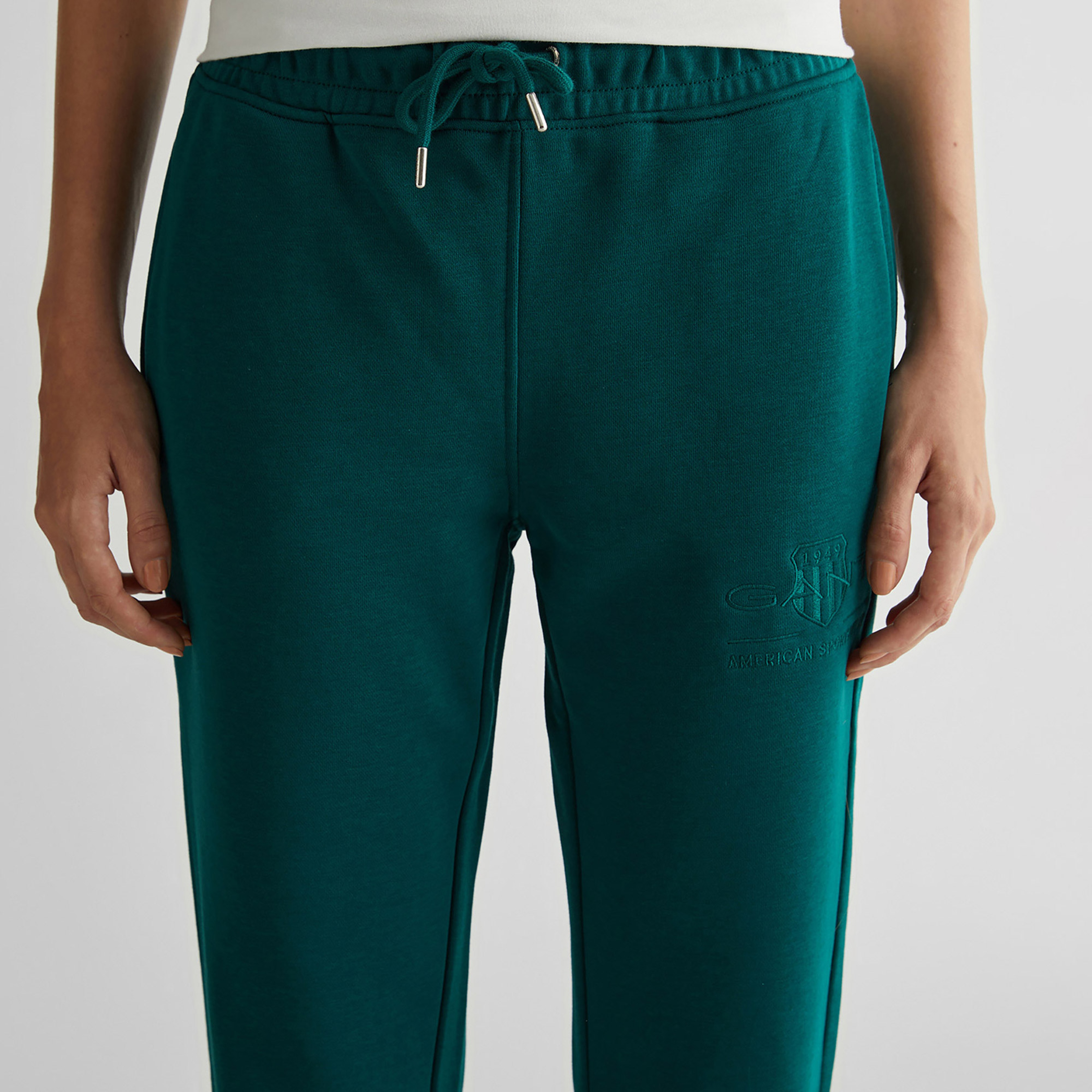 GANT Kadın Yeşil Regular Fit Eşofman Altı