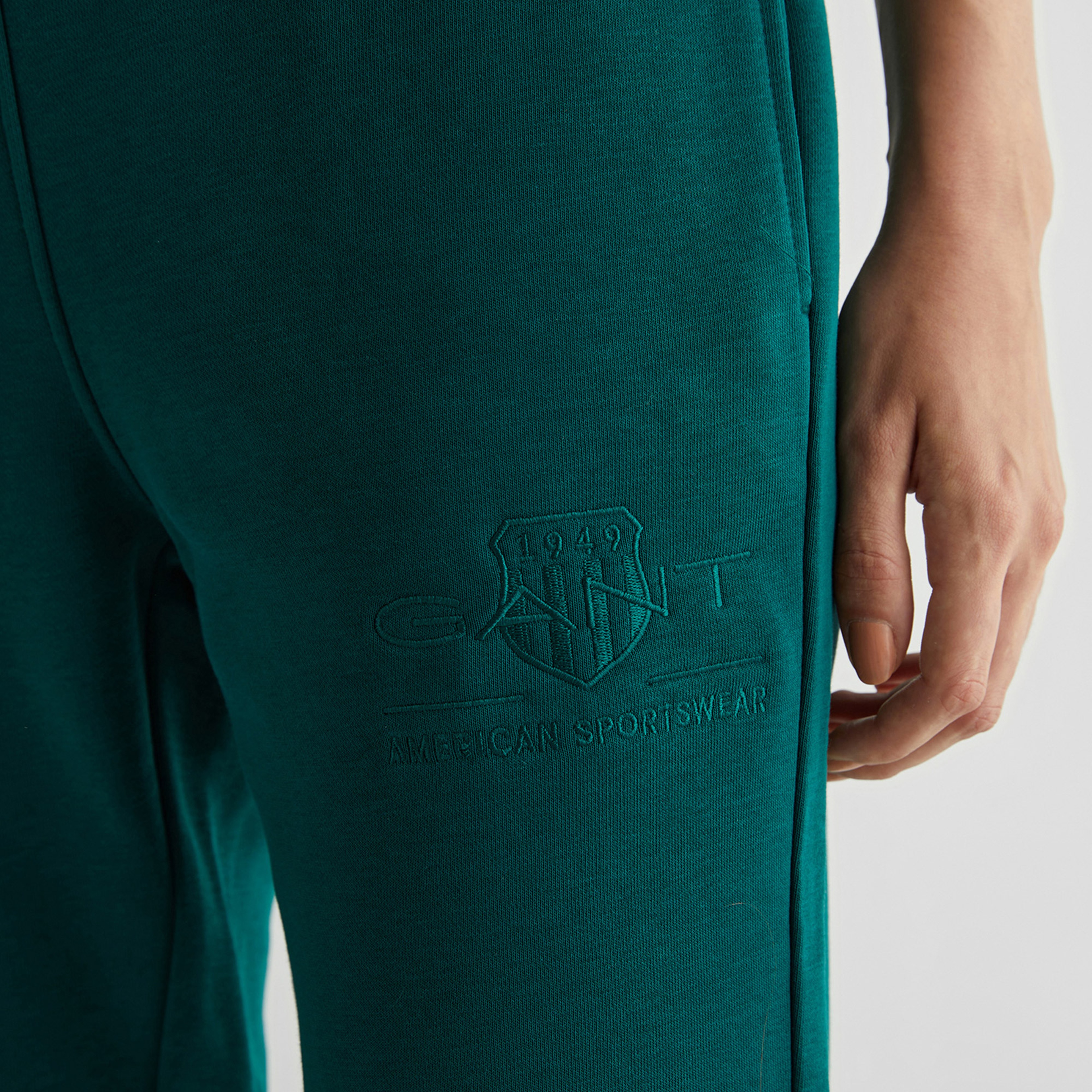 GANT Kadın Yeşil Regular Fit Eşofman Altı