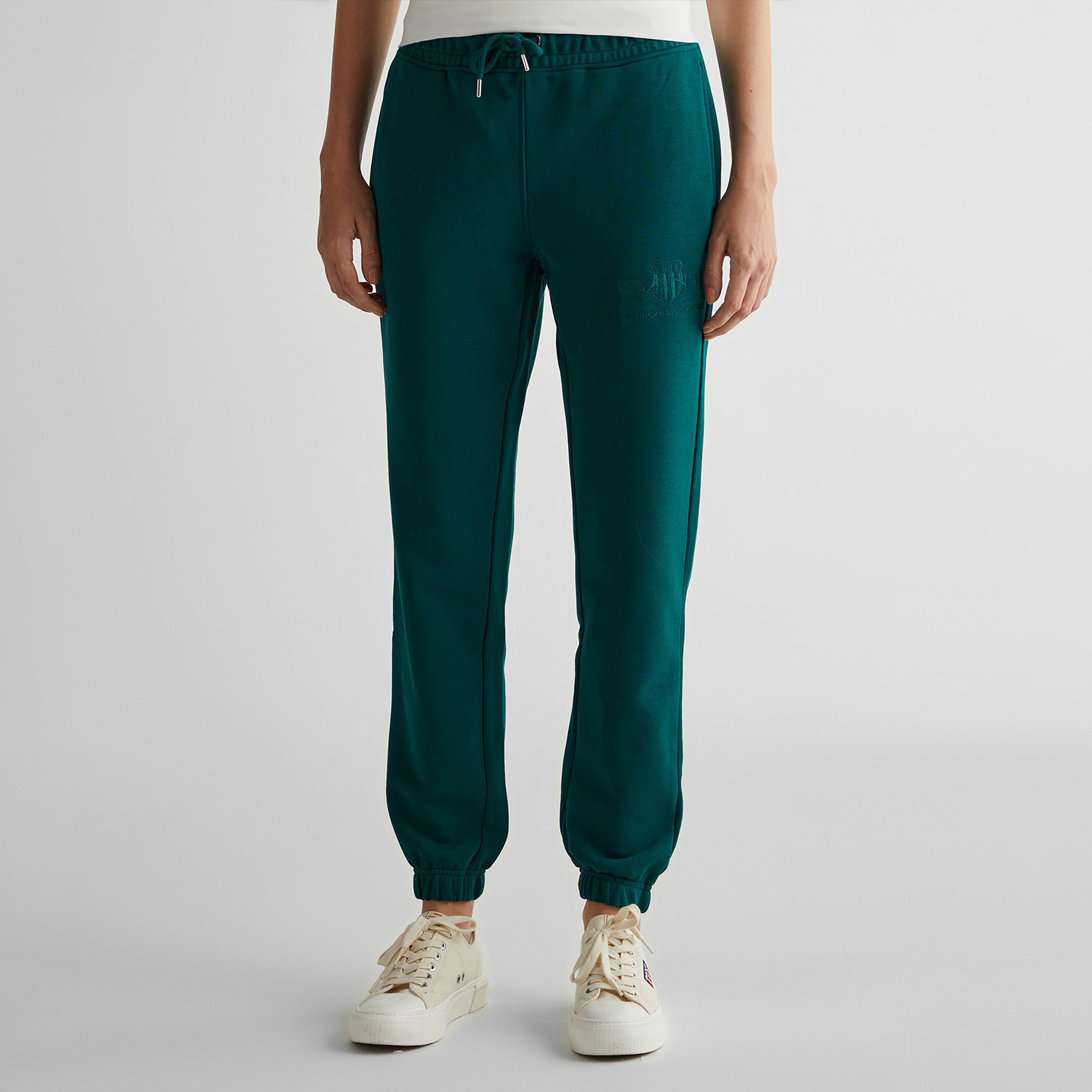 GANT Kadın Yeşil Regular Fit Eşofman Altı