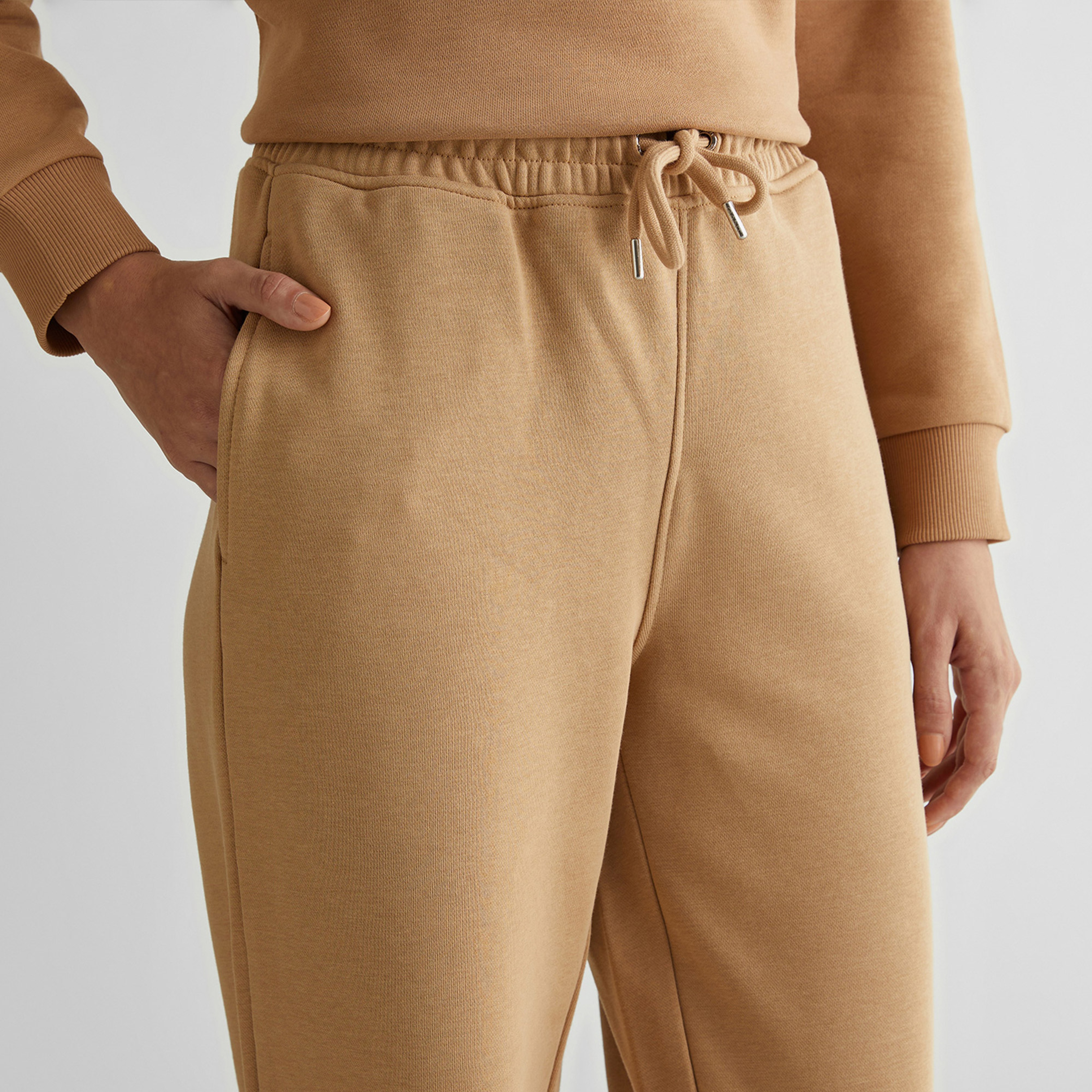 GANT Kadın Bej Relaxed Fit Eşofman Altı