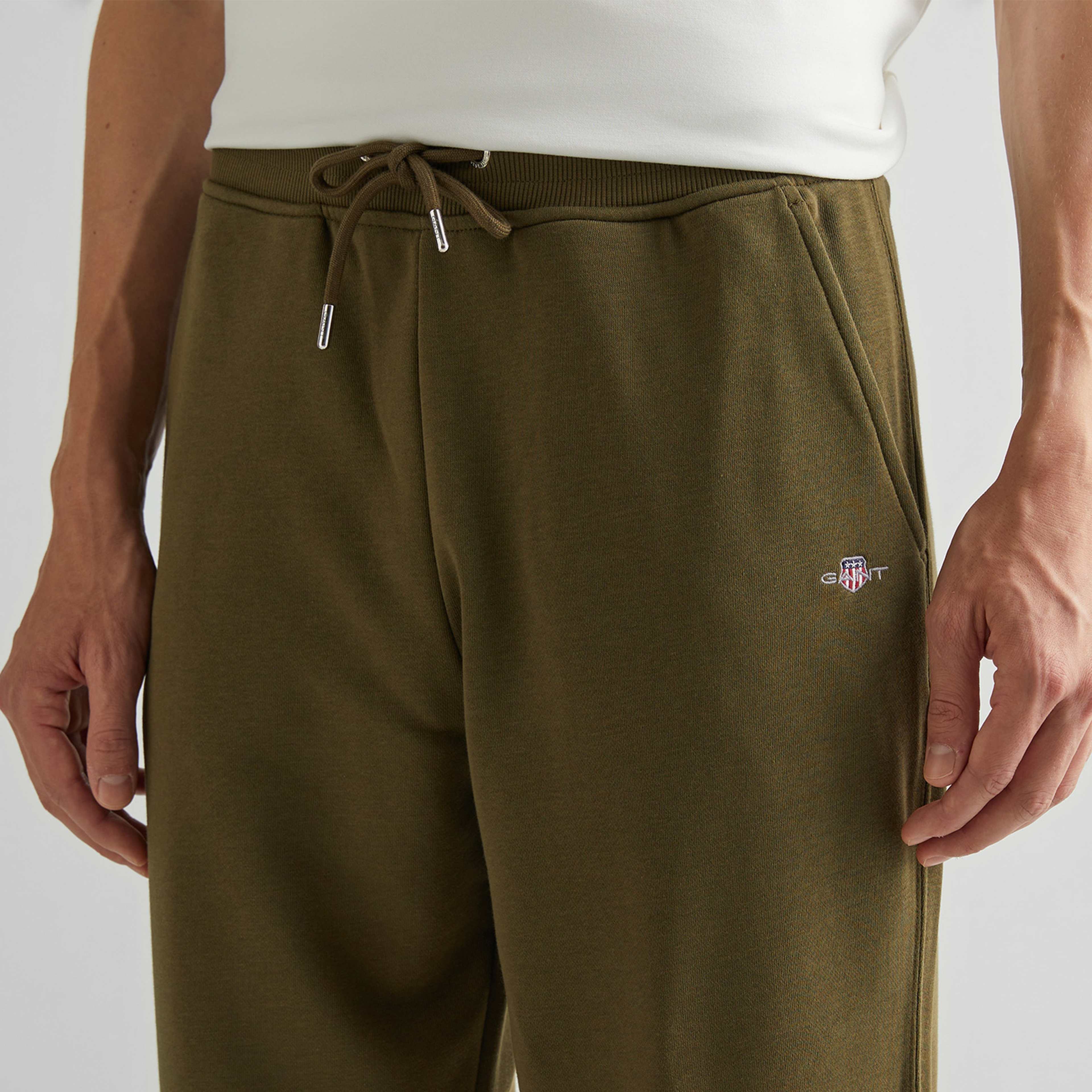 GANT Erkek Yeşil Regular Fit Eşofman Altı