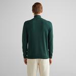 GANT Erkek Yeşil Regular Fit Yarım Fermuarlı Kazak