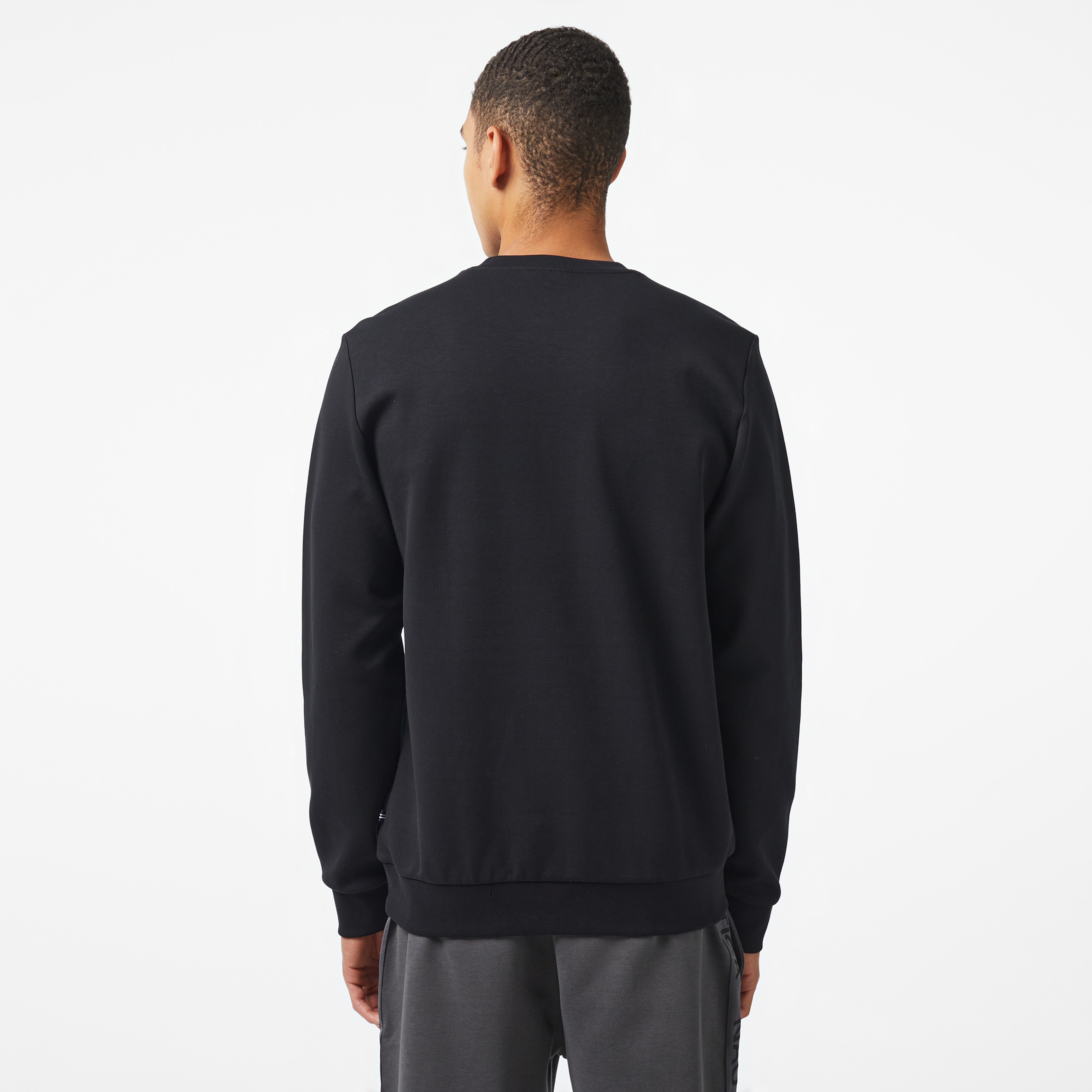 Nautica Erkek Siyah Regular Fit Sweatshirt