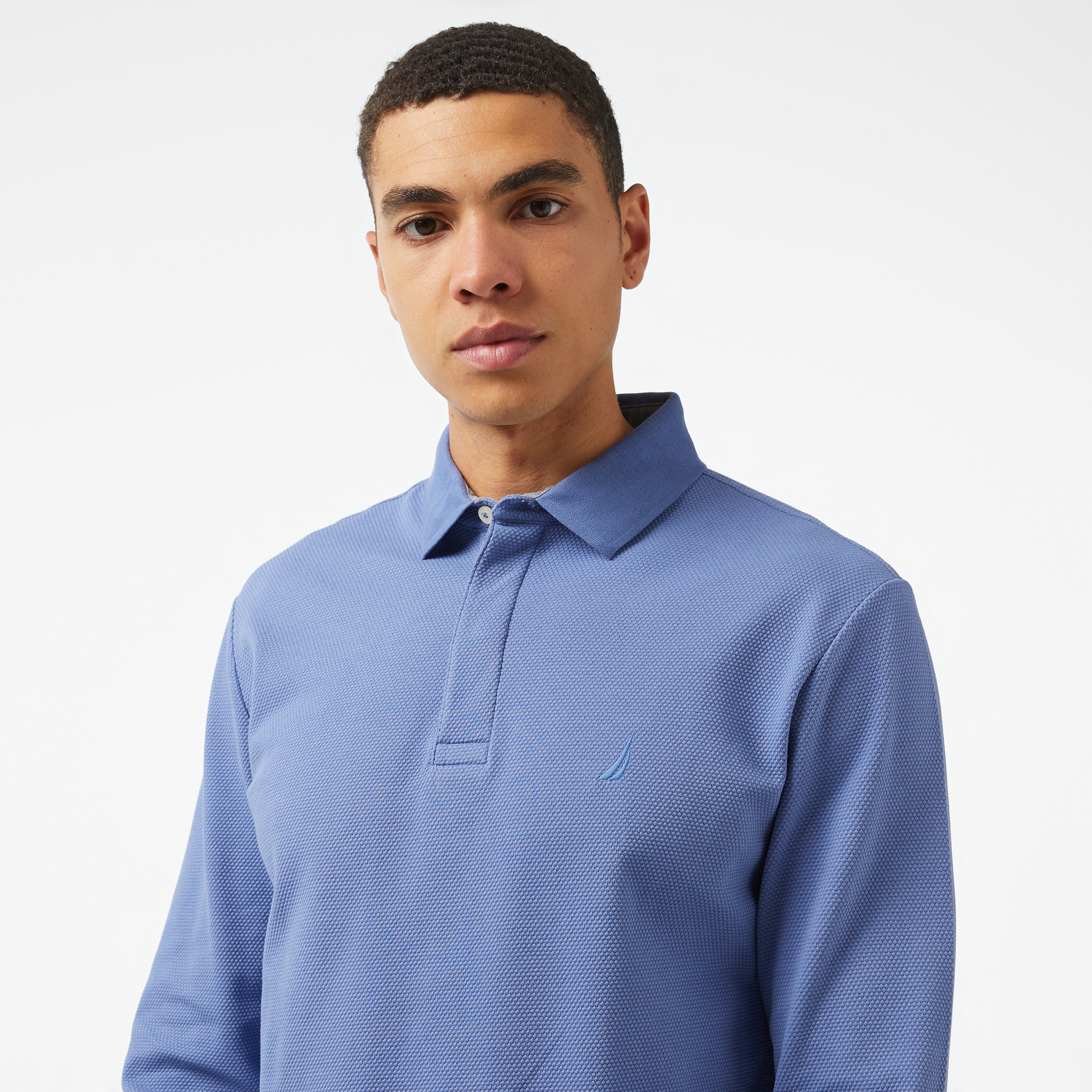 Nautica Erkek Mavi Polo Yaka T-Shirt