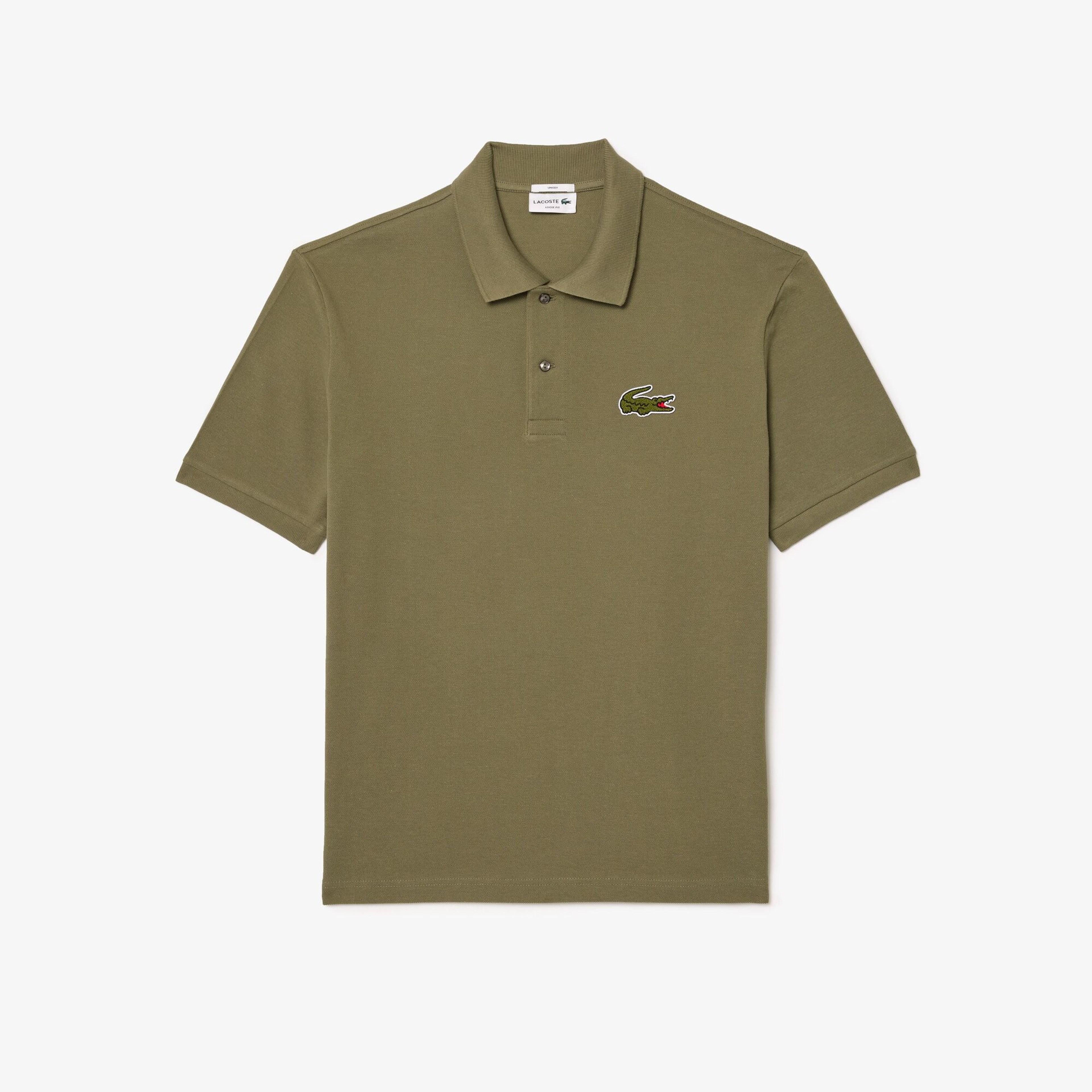 Lacoste Loose Fit Erkek Haki Polo